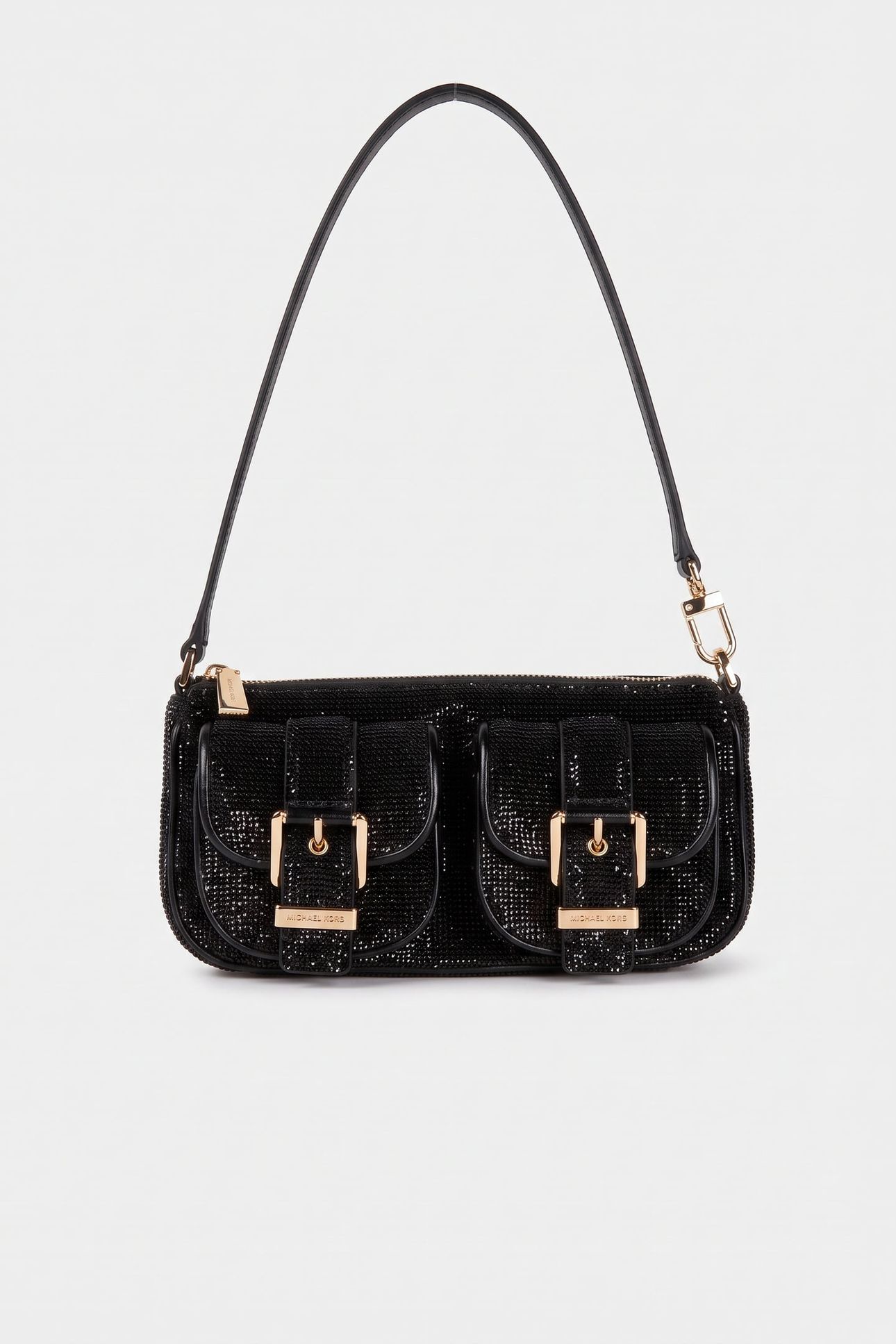 SMALL CONVERTIBLE POUCHETTE BLACK 1