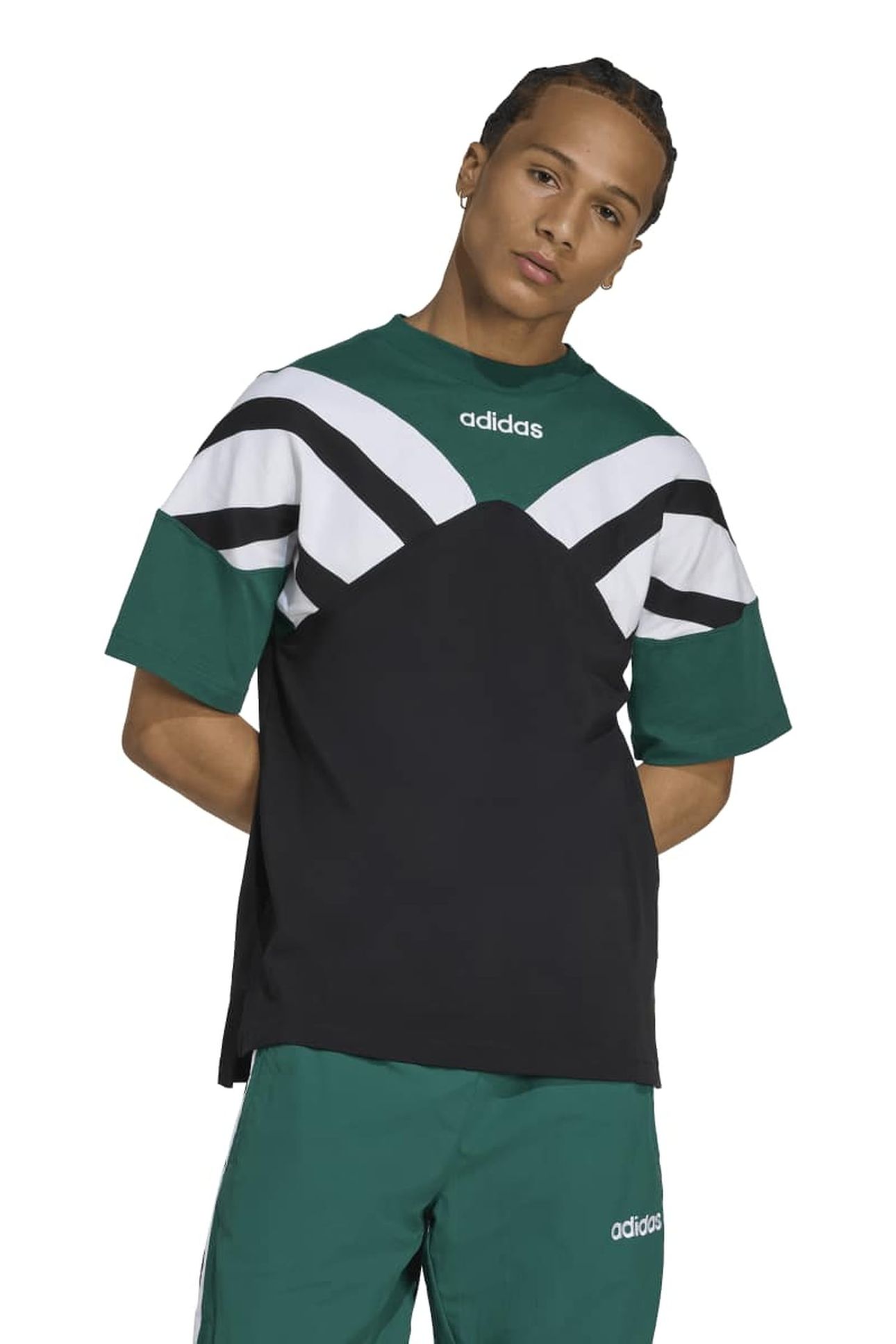 UNISEX CUTLINE TEE BLACK 1
