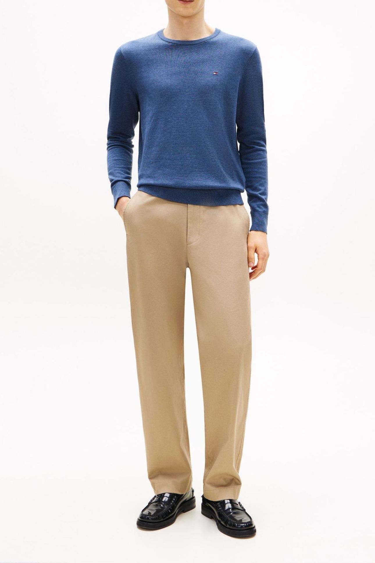 ESSENTIAL SSNL COTTON AEGEAN SEA HEATHER 4