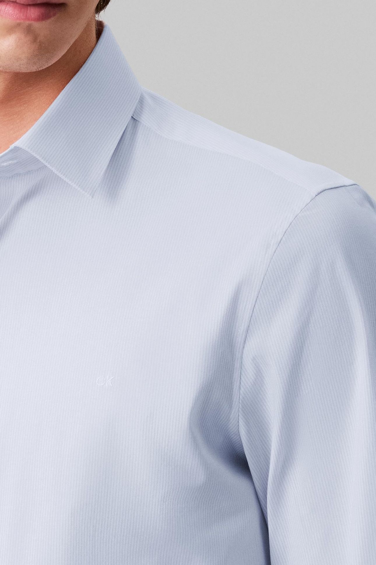 SLM ENT CLASSIC SHIRT BLUE DUST 5