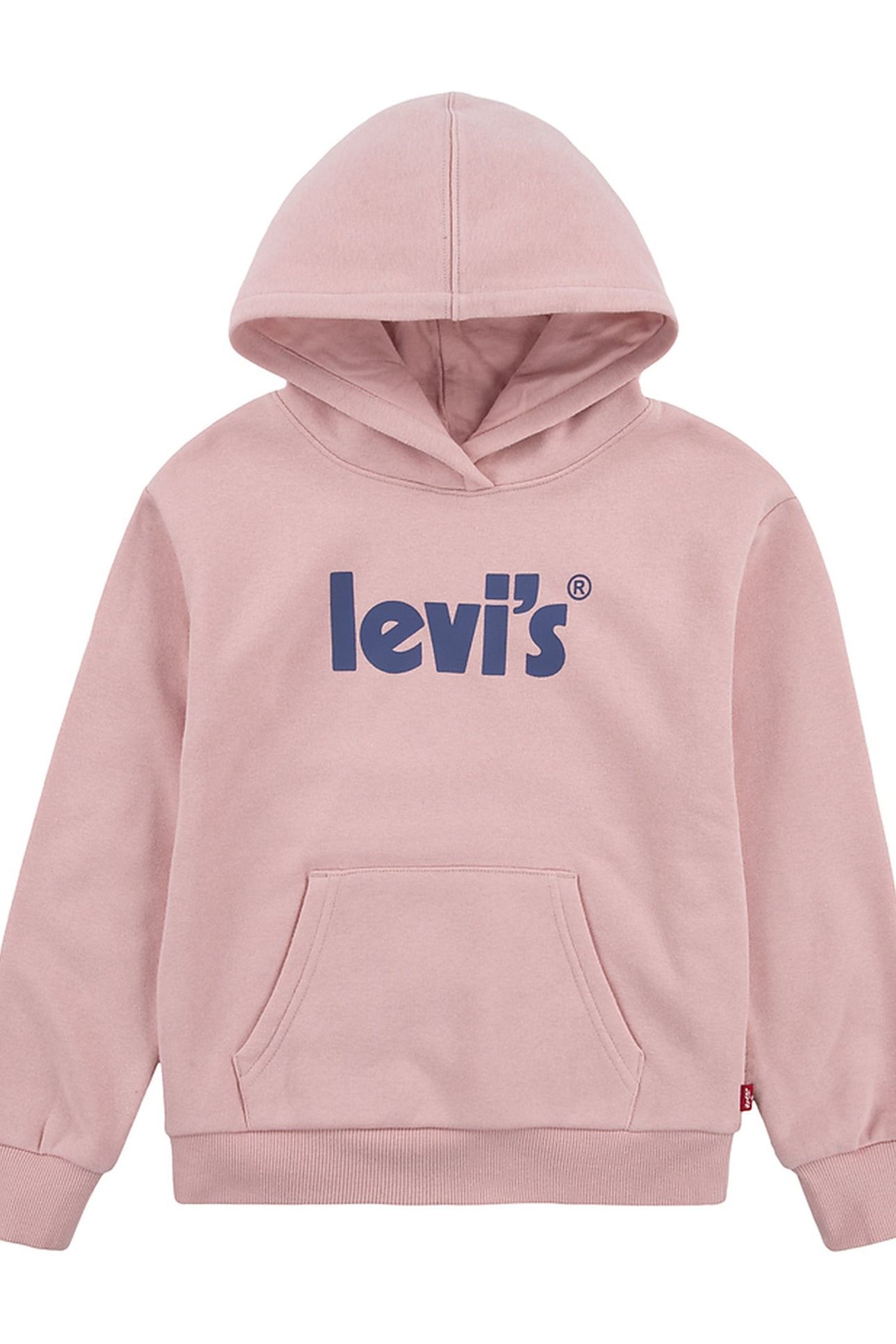 GIRLS POSTER LOGO HOODIE BRIDAL ROSE 1