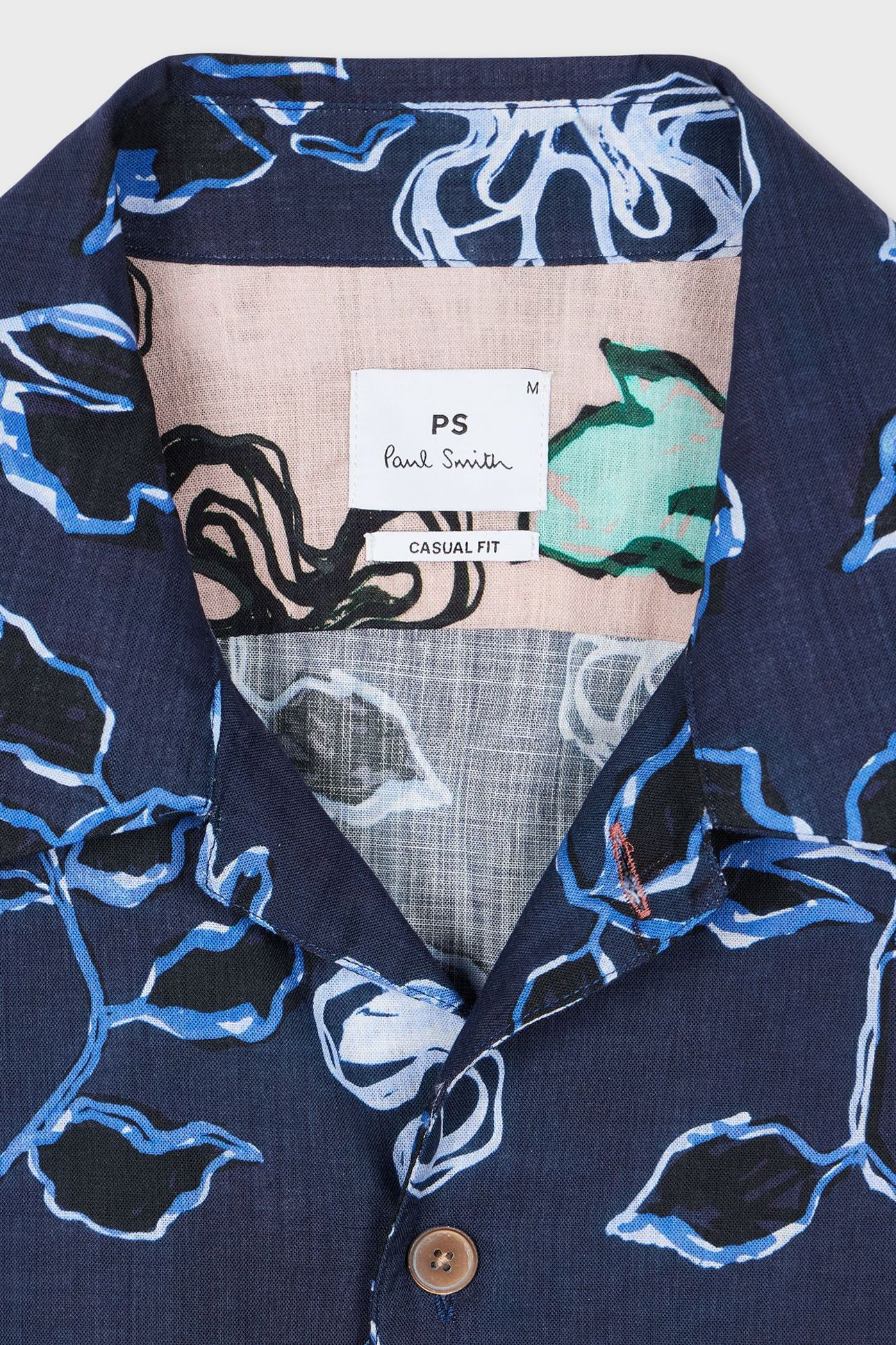 MENS SS CASUAL FIT SHIRT VERY DARK NAVY 4