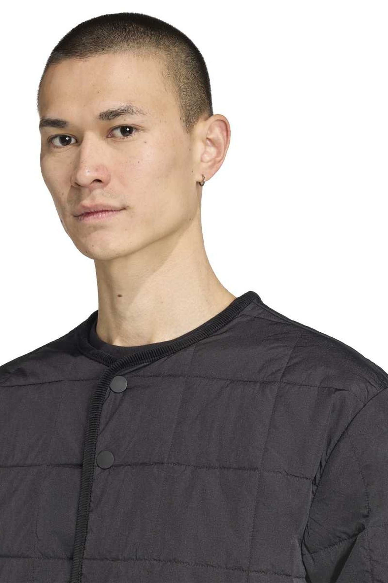 UNISEX QUILTED JACKET BLACK 5