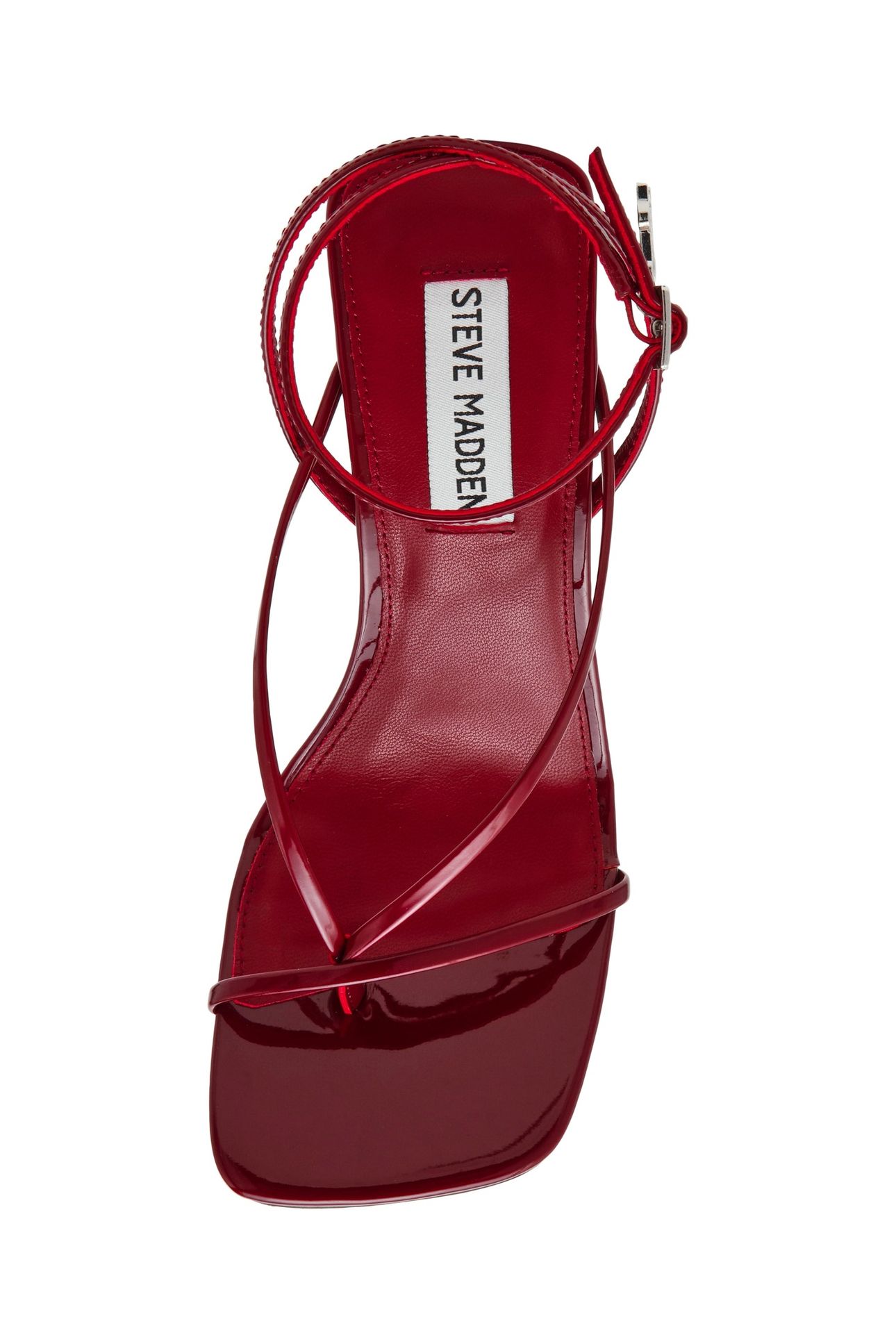 ANNIE SANDALS WINE PATENT 6