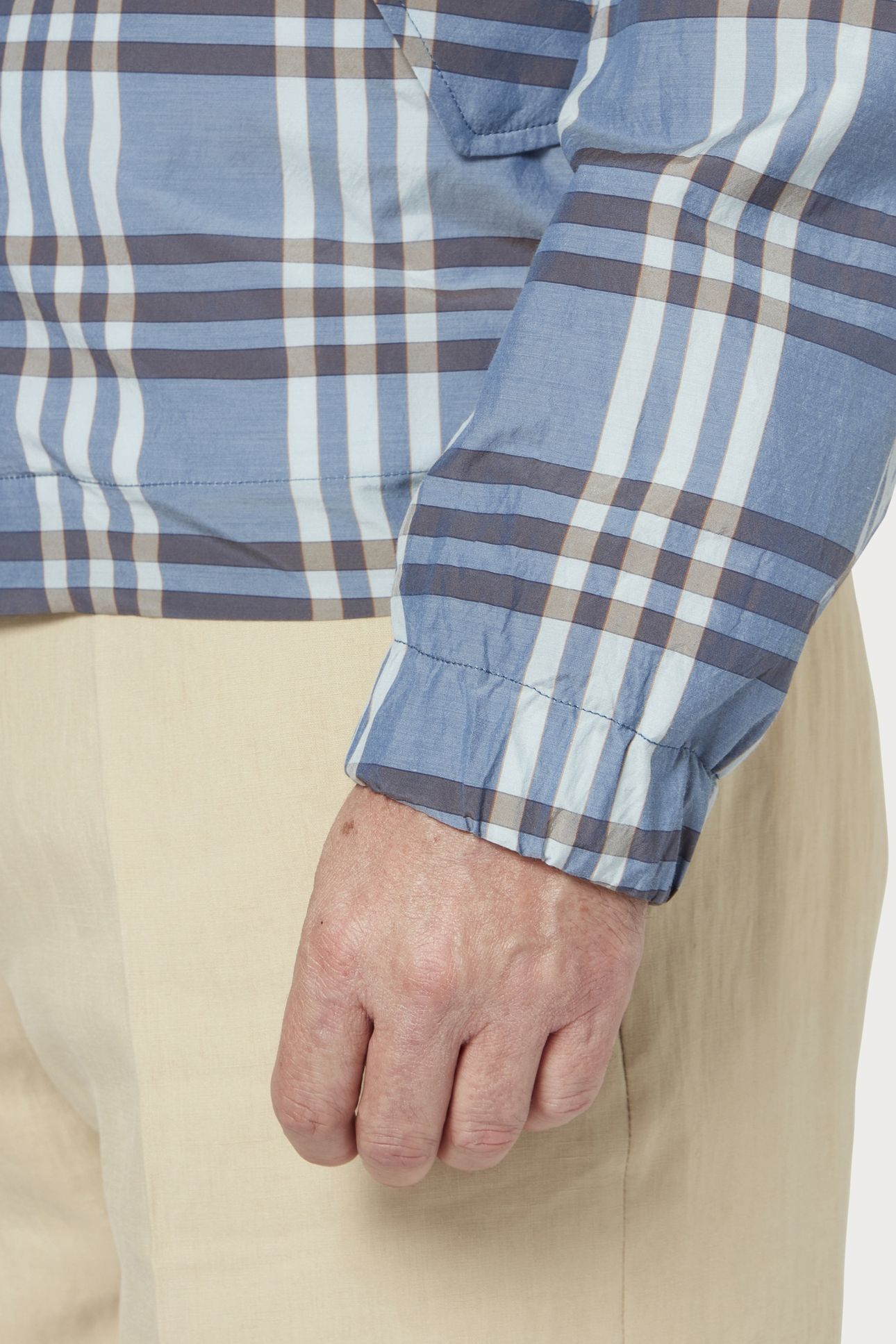 MENS CASUAL FIT JACKET LIGHT BLUE 3