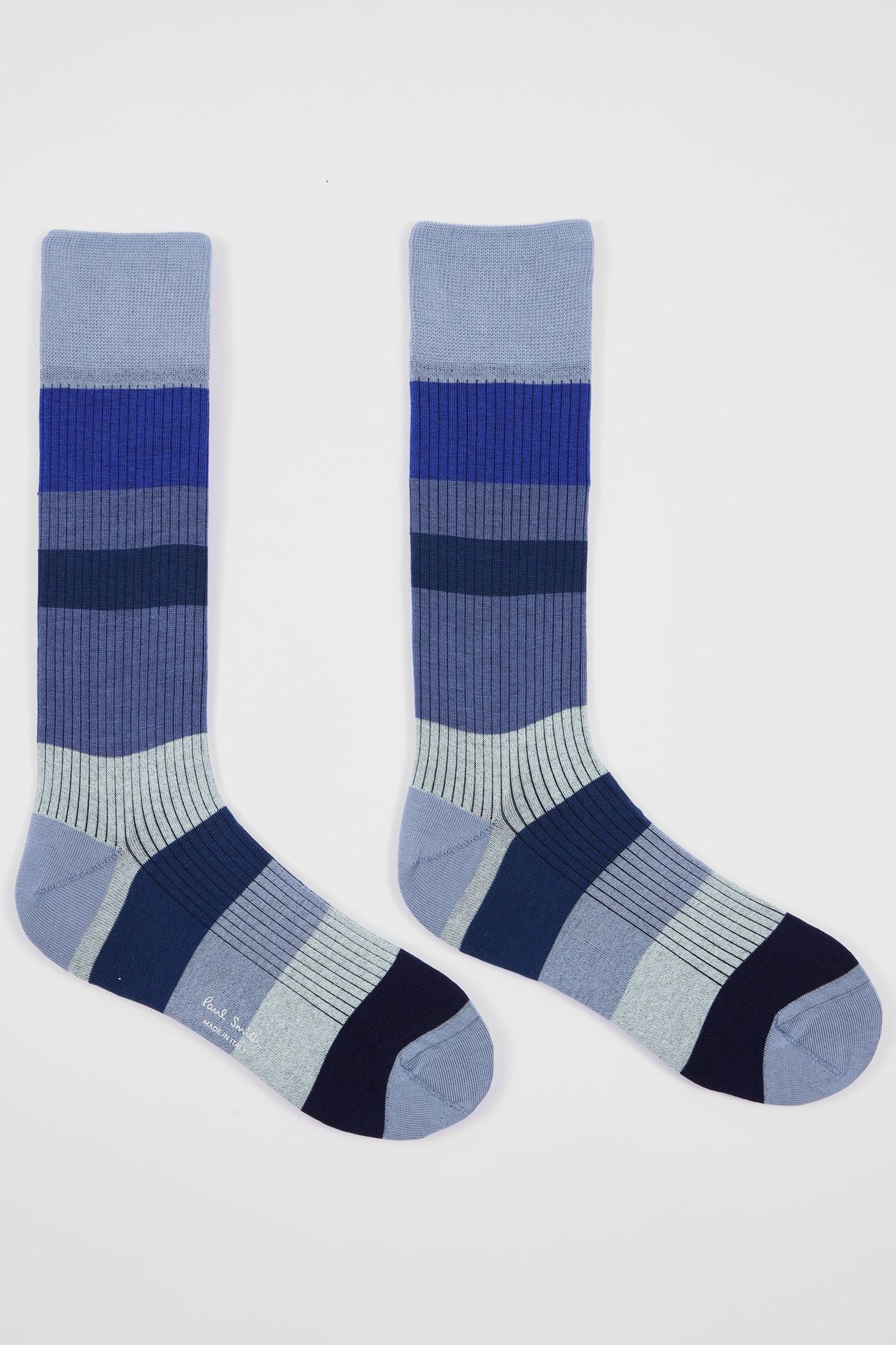 MEN SOCK IGGY RIB TURQUOISE 5