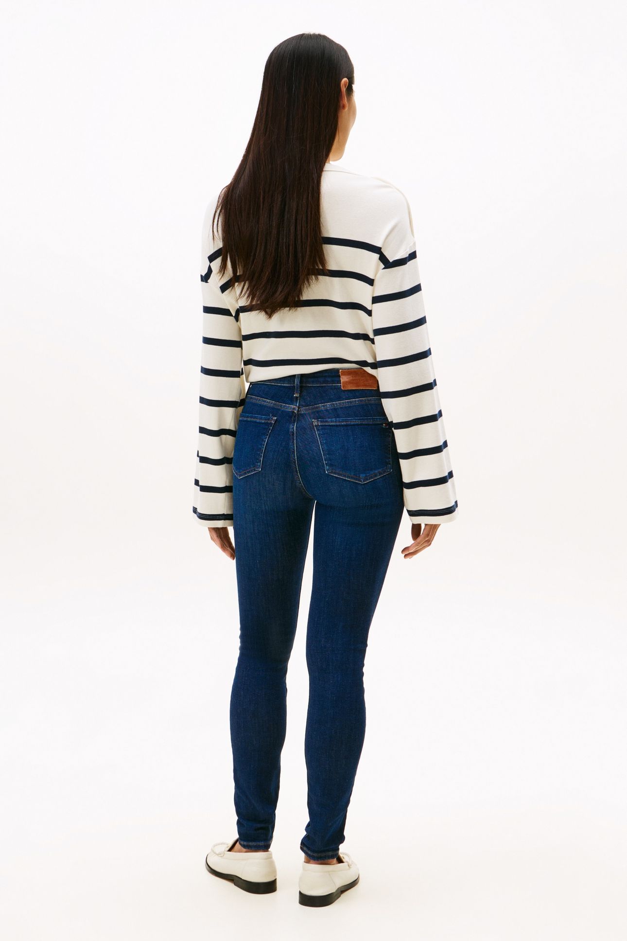 NOS COMO SKINNY MEDIUM RISE NOS DARK BLUE 5
