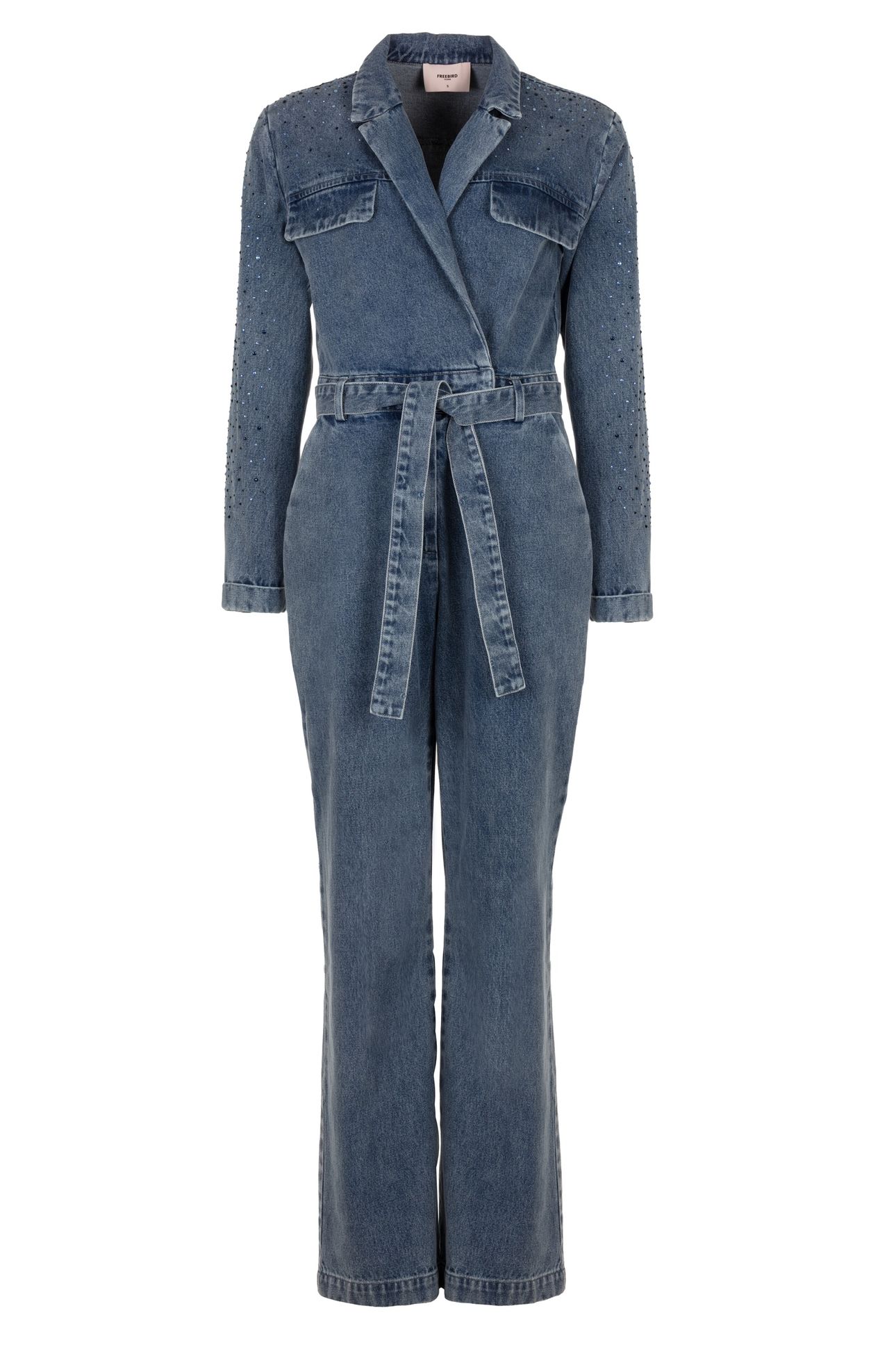 YAEL DENIM JUMPSUIT BLUE WASH 2