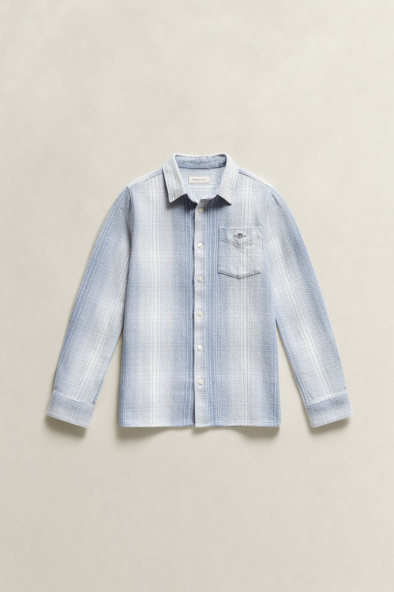 TEEN BOYS CHECKED OVERSHIRT SKY BLUE 1
