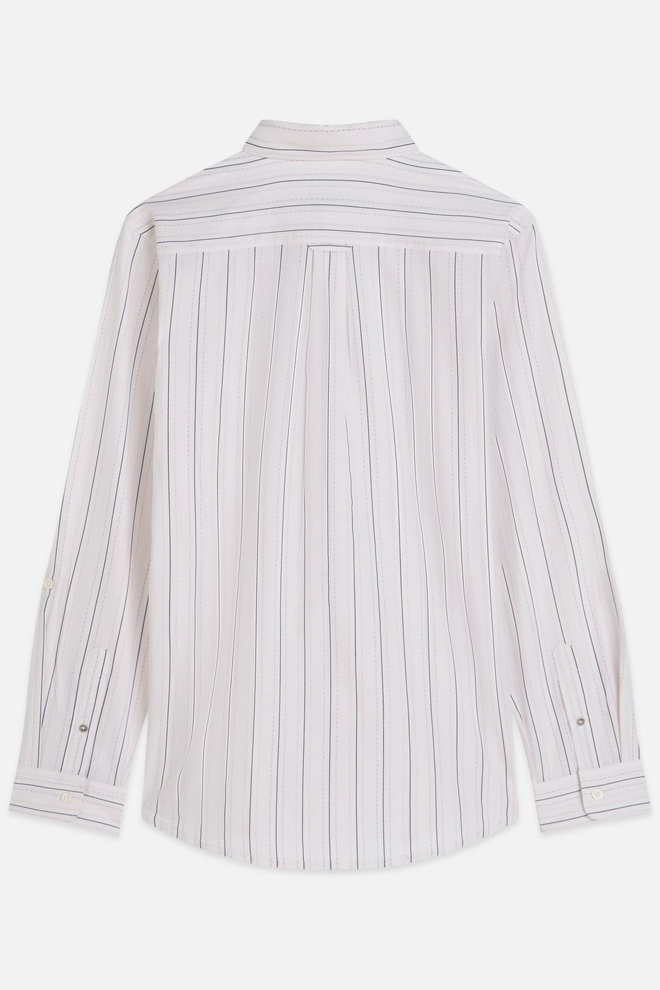 YARNDYED DOBBY REGULARFIT SHIRT WHITE TRADITIONAL 5