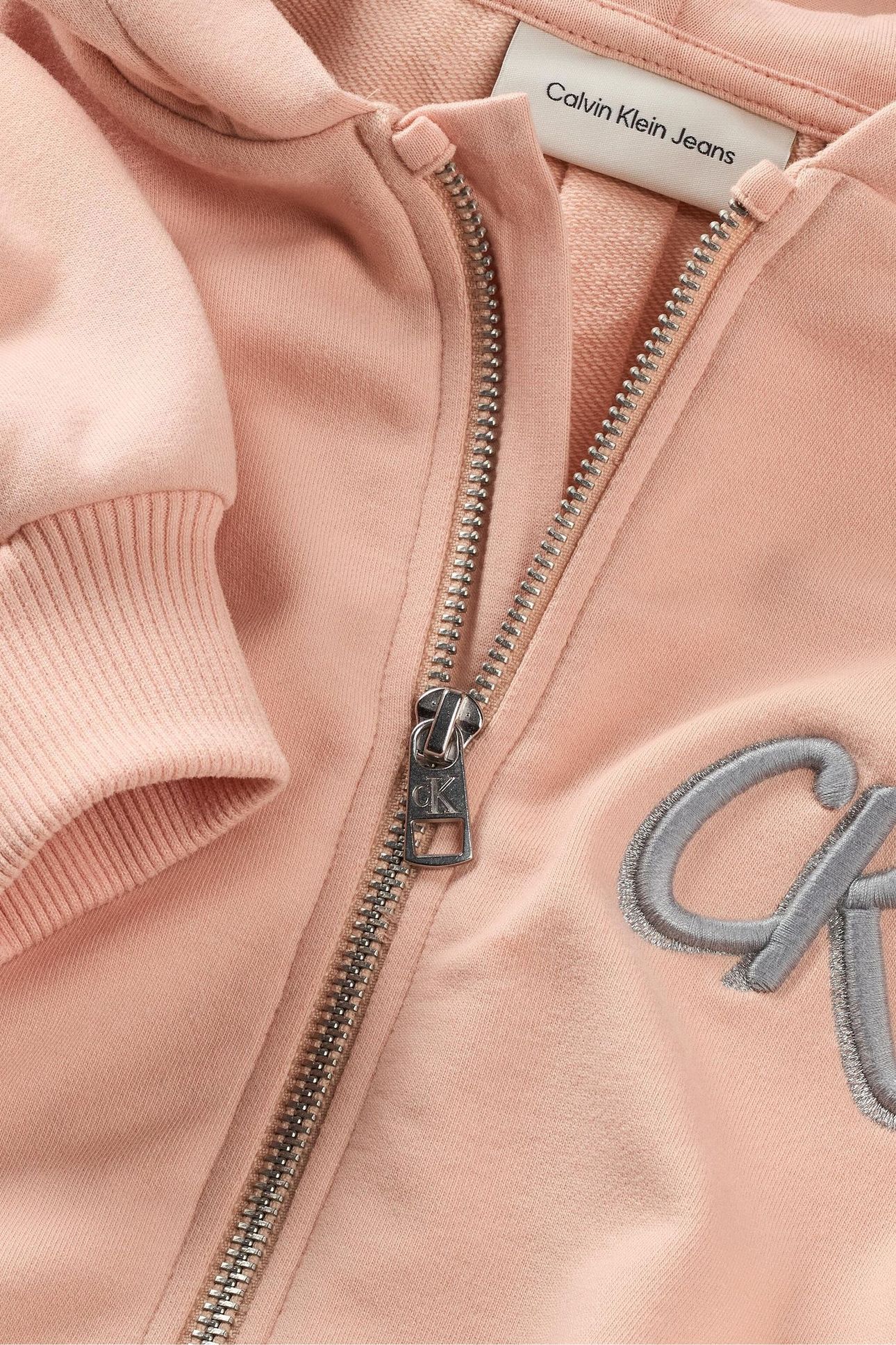 GIRLS TERRY ZIP UP HOODIE SPANISH VILLA 3