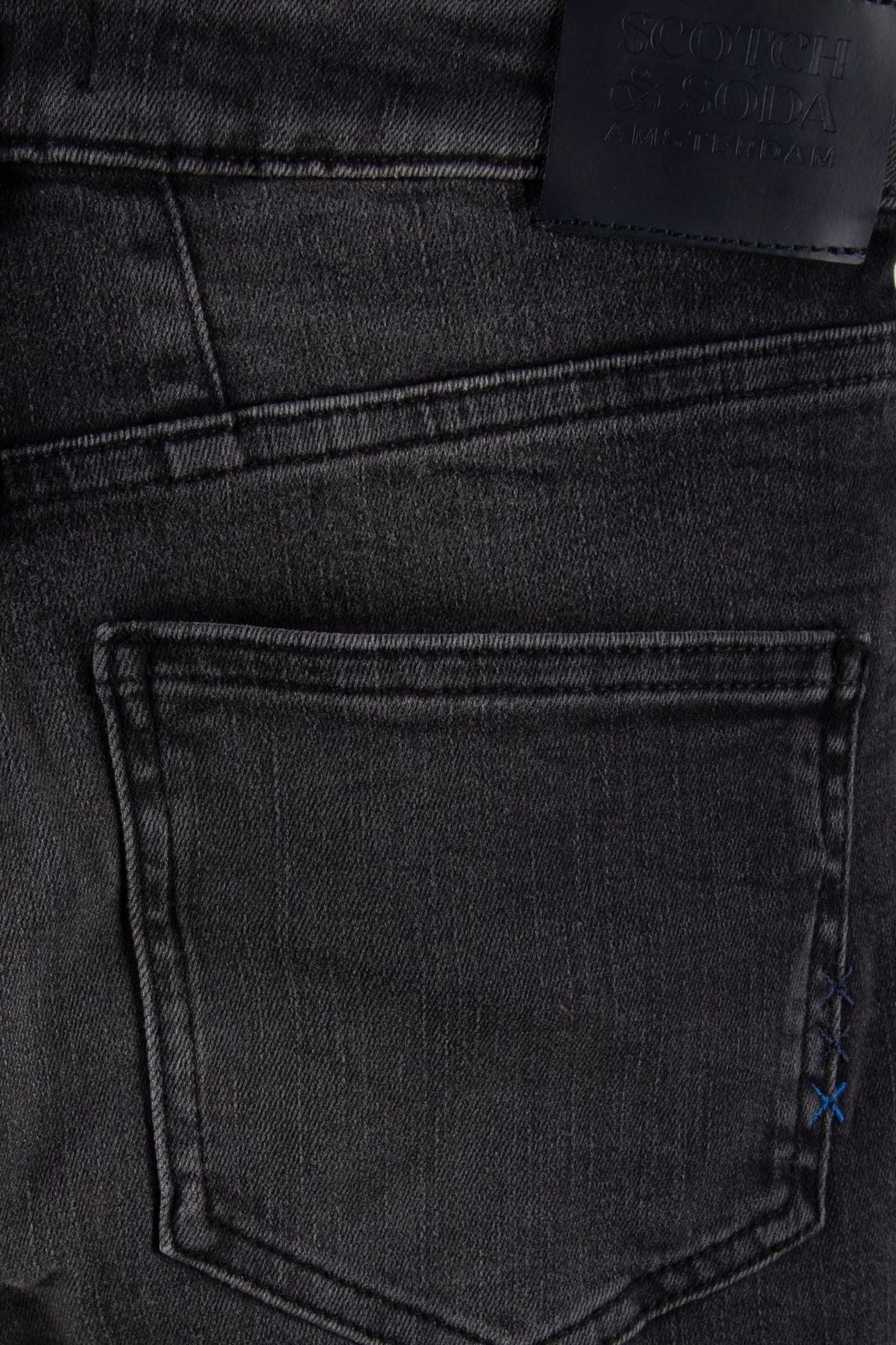 CORE HIGH FIVE SLIM SUPER STRETCH JEANS BLACK NIGHT 5