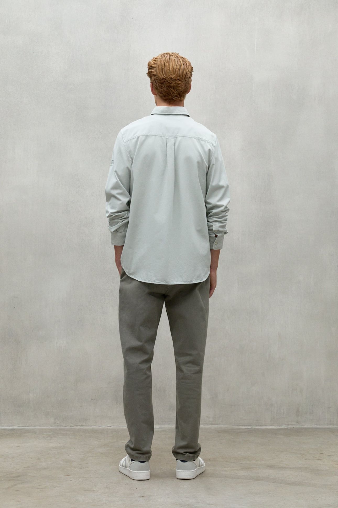 ANTEJOALF SHIRT PLAIN GREY 2