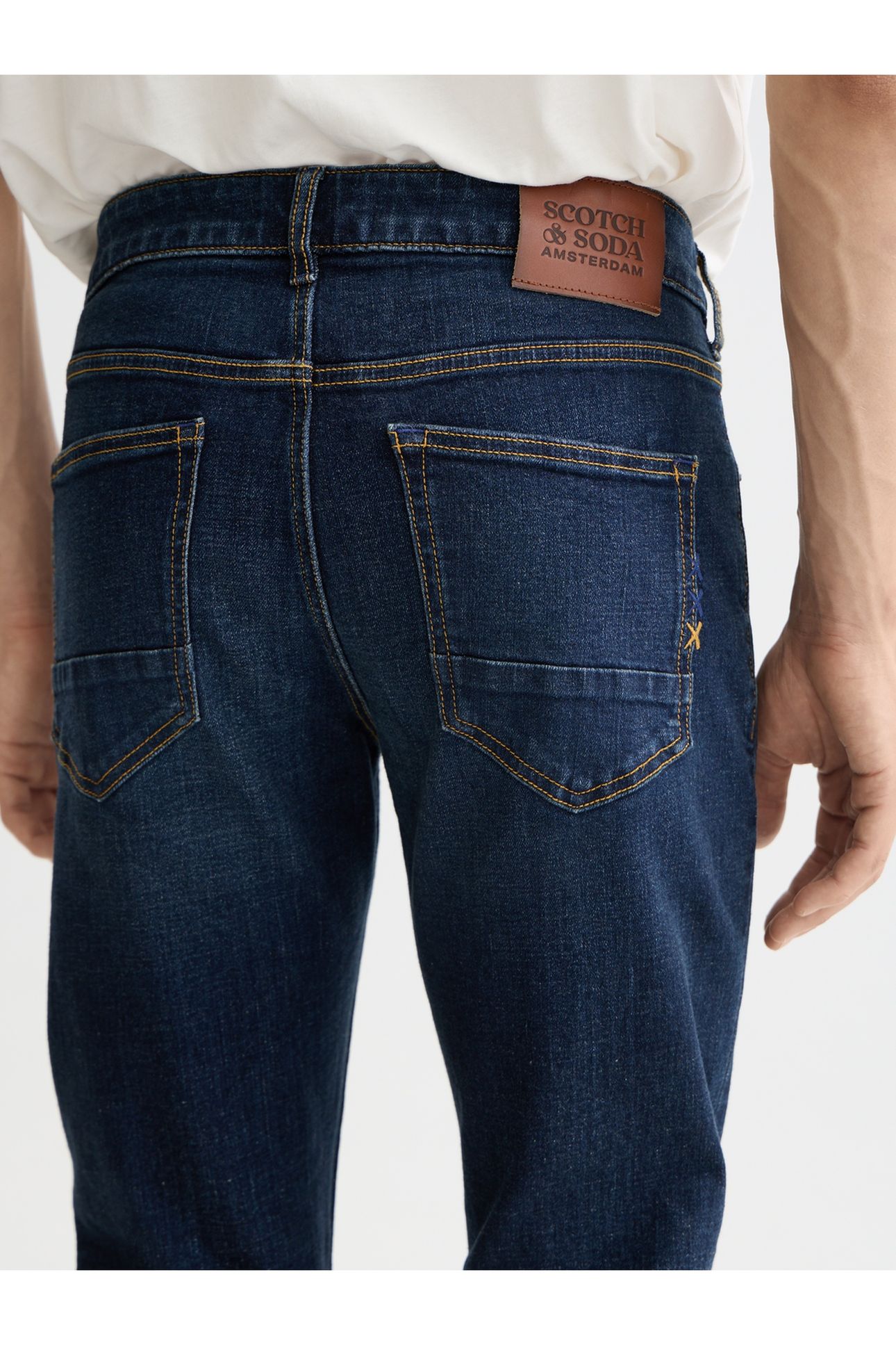 CORE SKIM SKINNY JEANS BEATEN BLUE 6