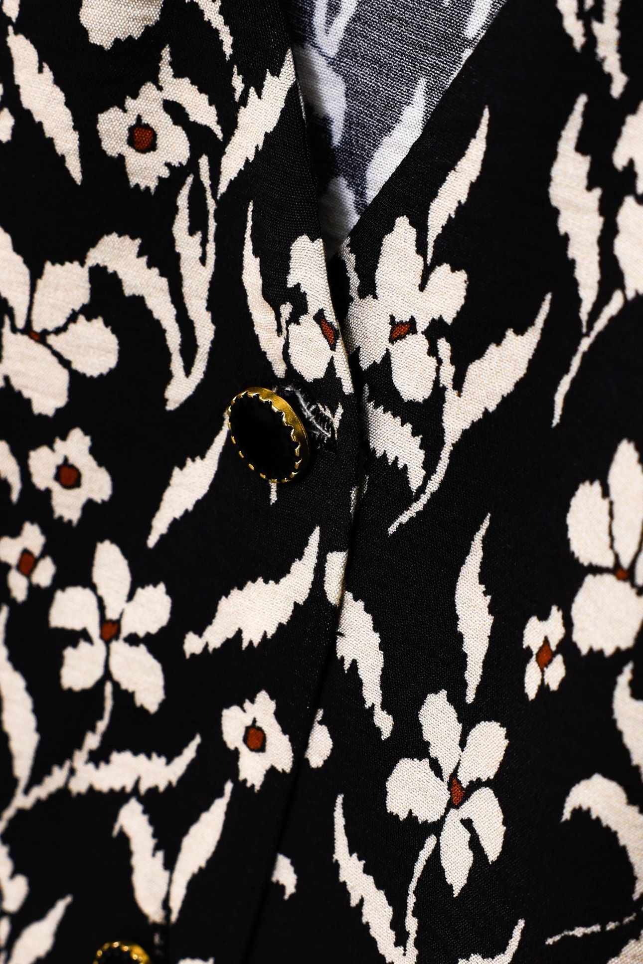 BLACK DRESS WITH ORCHID PRINT 8