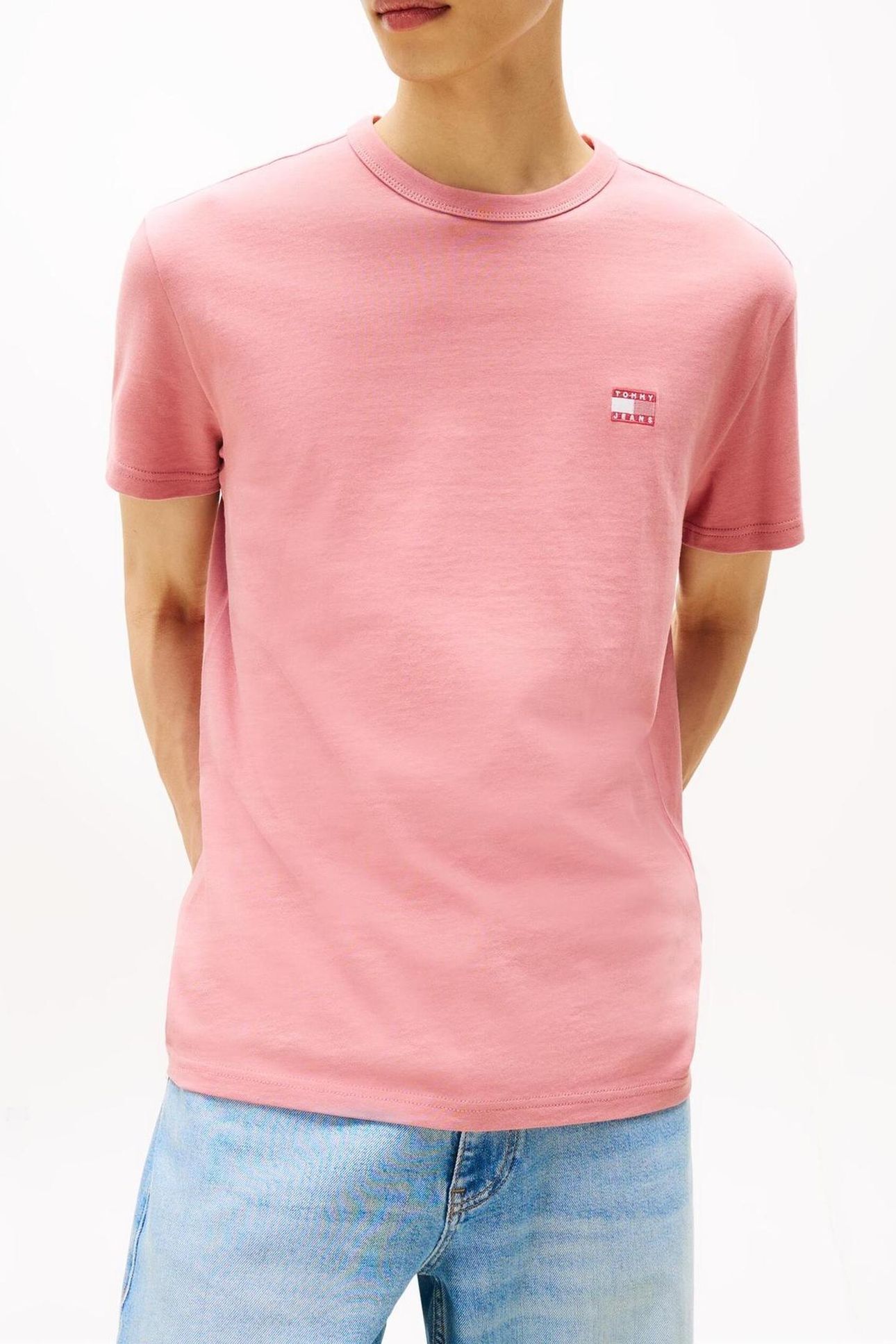 TJM REG BADGE TEE TAHITI BERRY TONAL 1