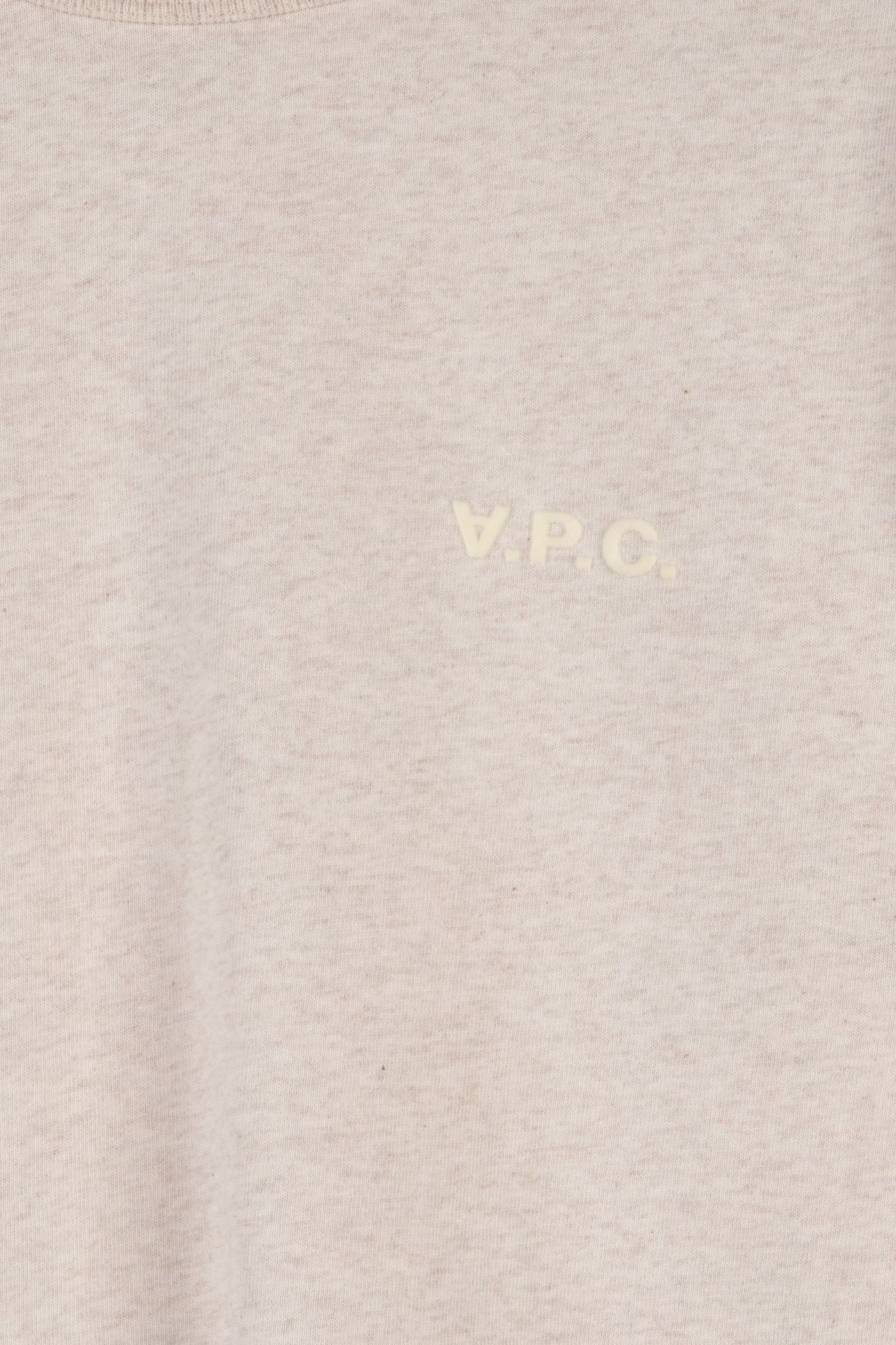 T-SHIRT BOXY SMALL HEATHERED ECRU/ECRU 5