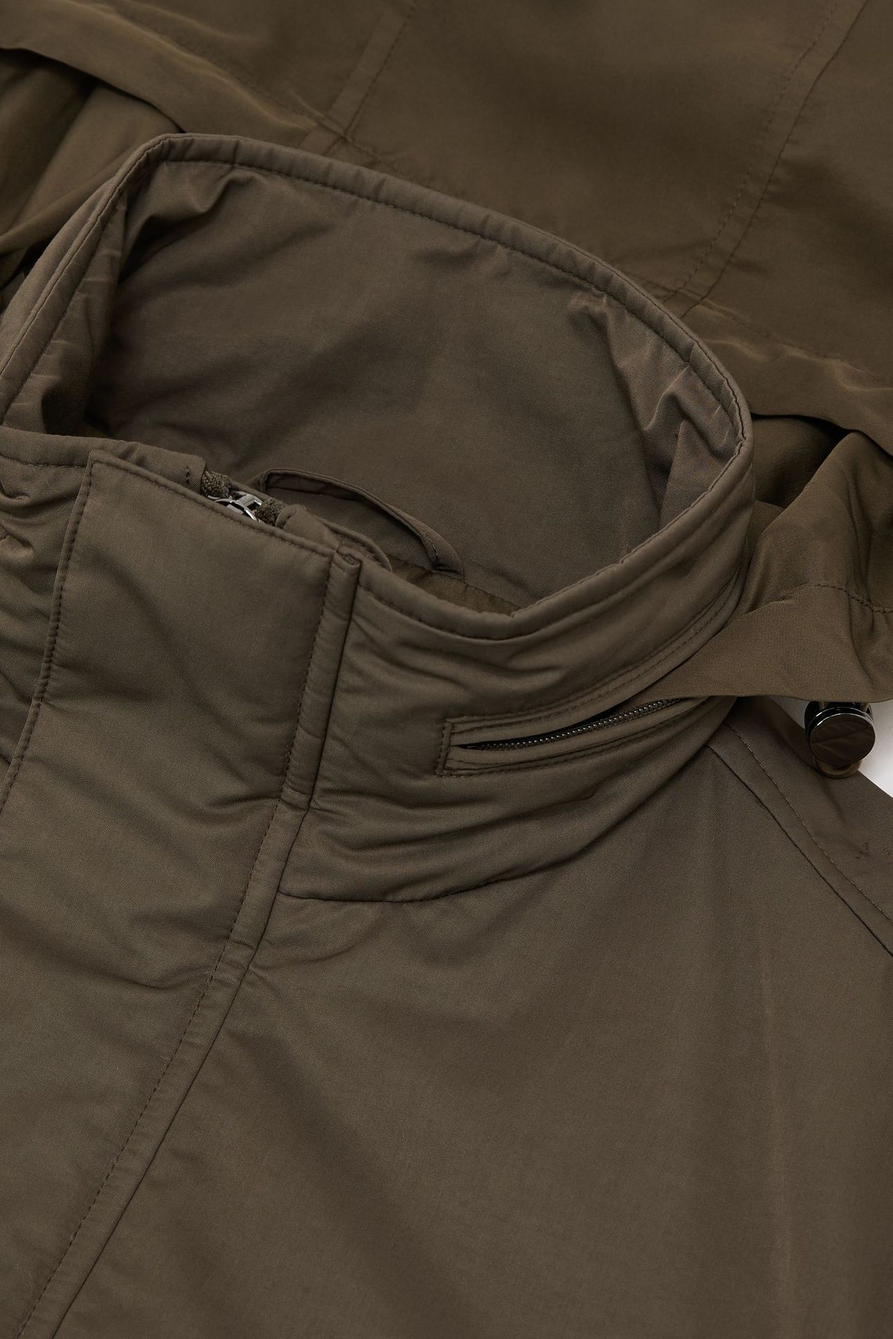 PADDED FOUR POCKET COAT KHAKI GREEN 6
