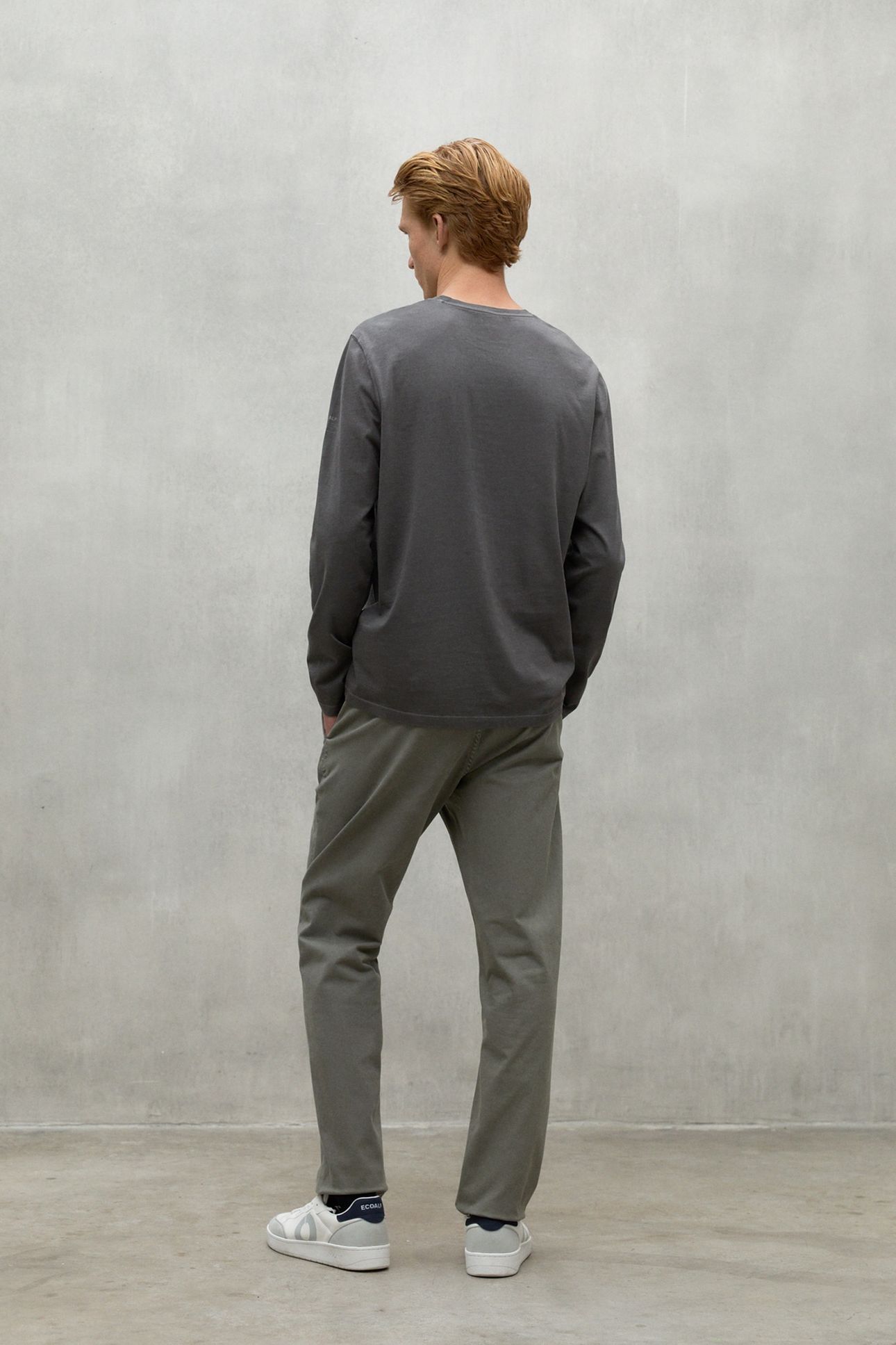 LAREDOALF LONG SLEEVE T-SHIRT ASPHALT 2