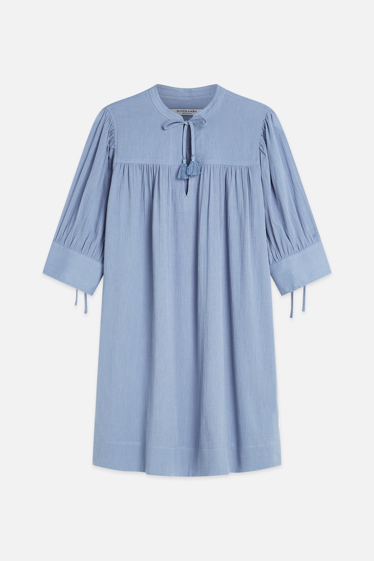 MINI GATHERED SLEEVE DRESS INFINITY 3
