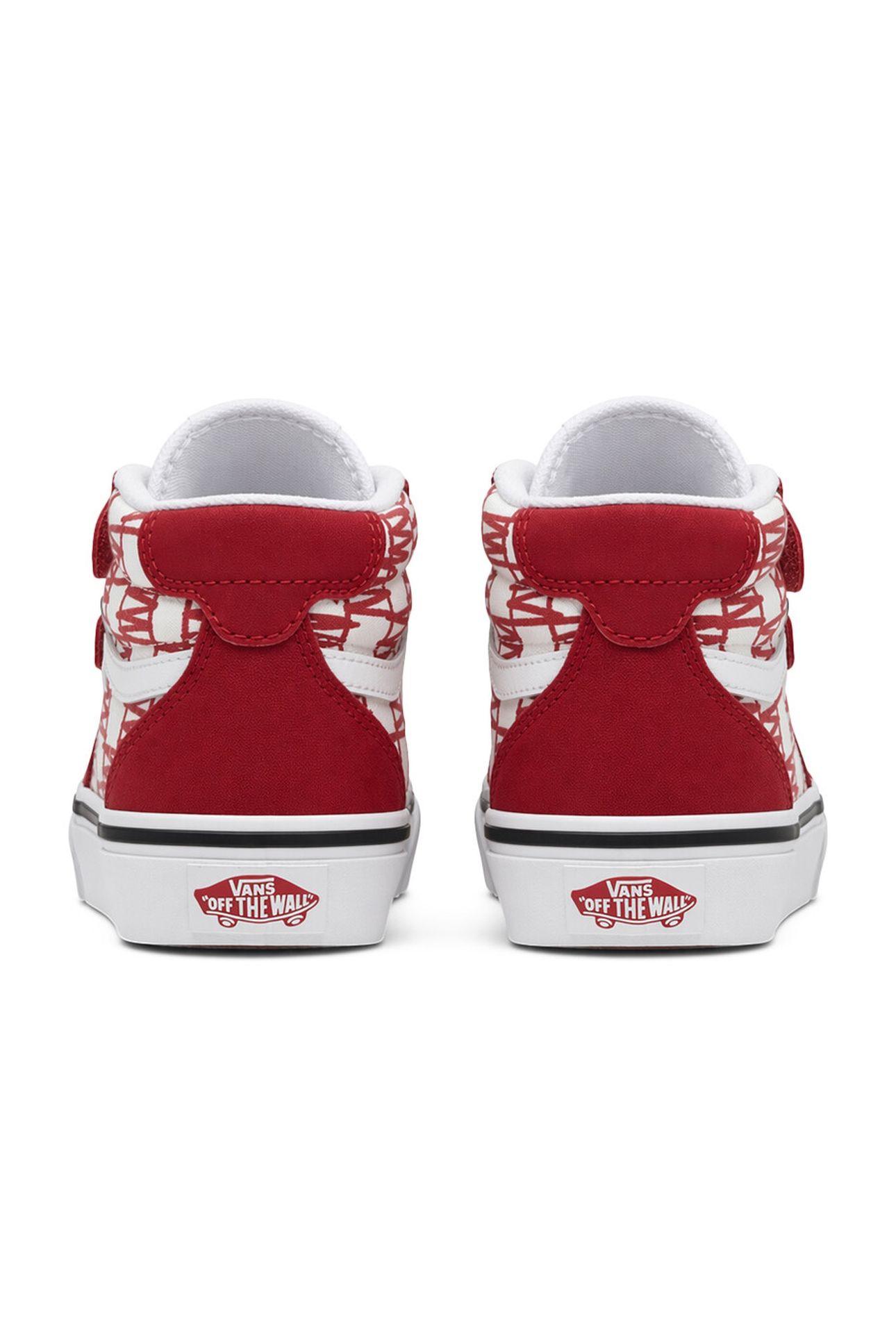 TODDLER BROOKLYN MID V SCRIBBLE CHECK SUNSET RUBY 4