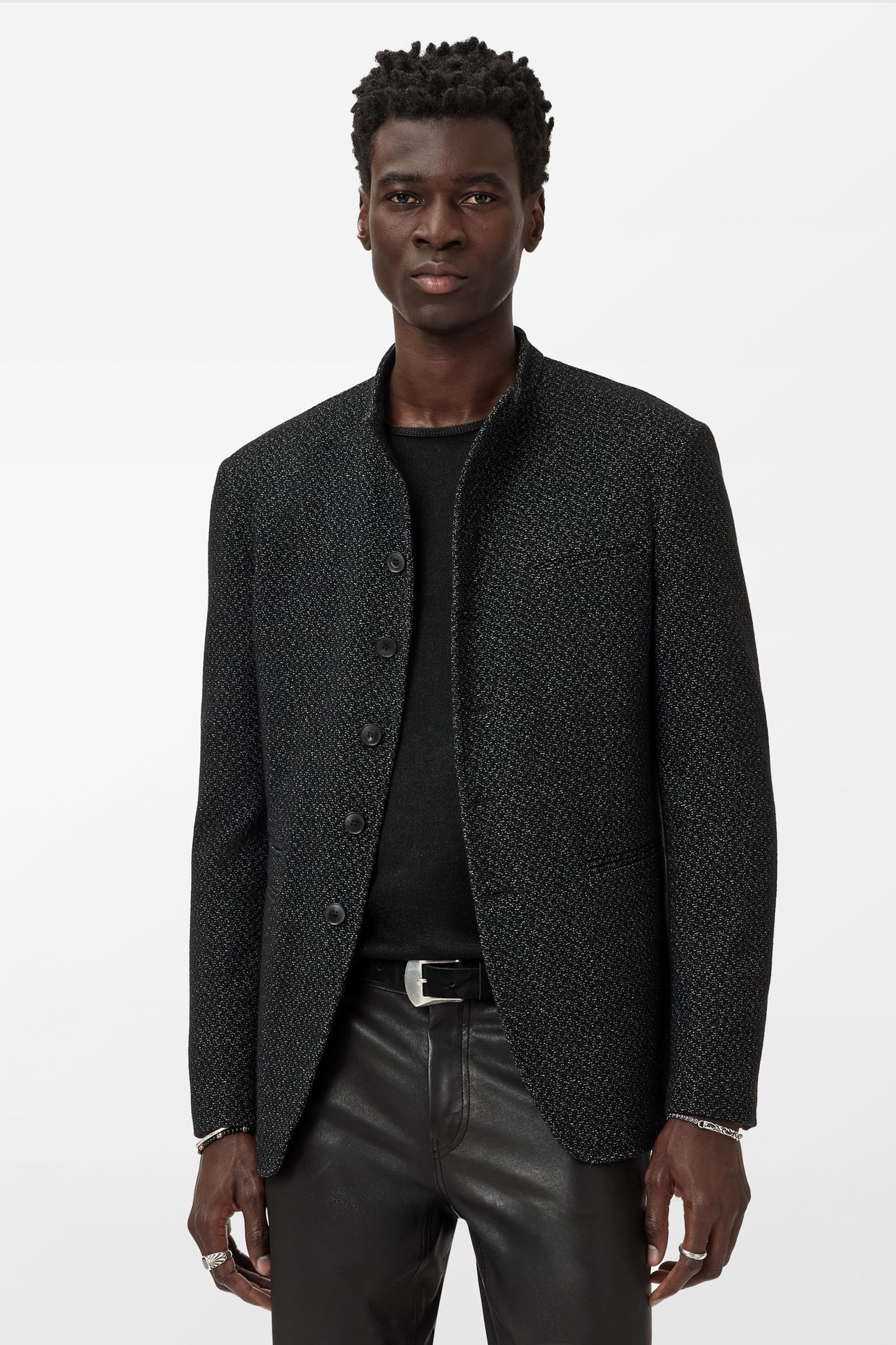 VARICK JACKET (FULLY LINED) BLACK 1