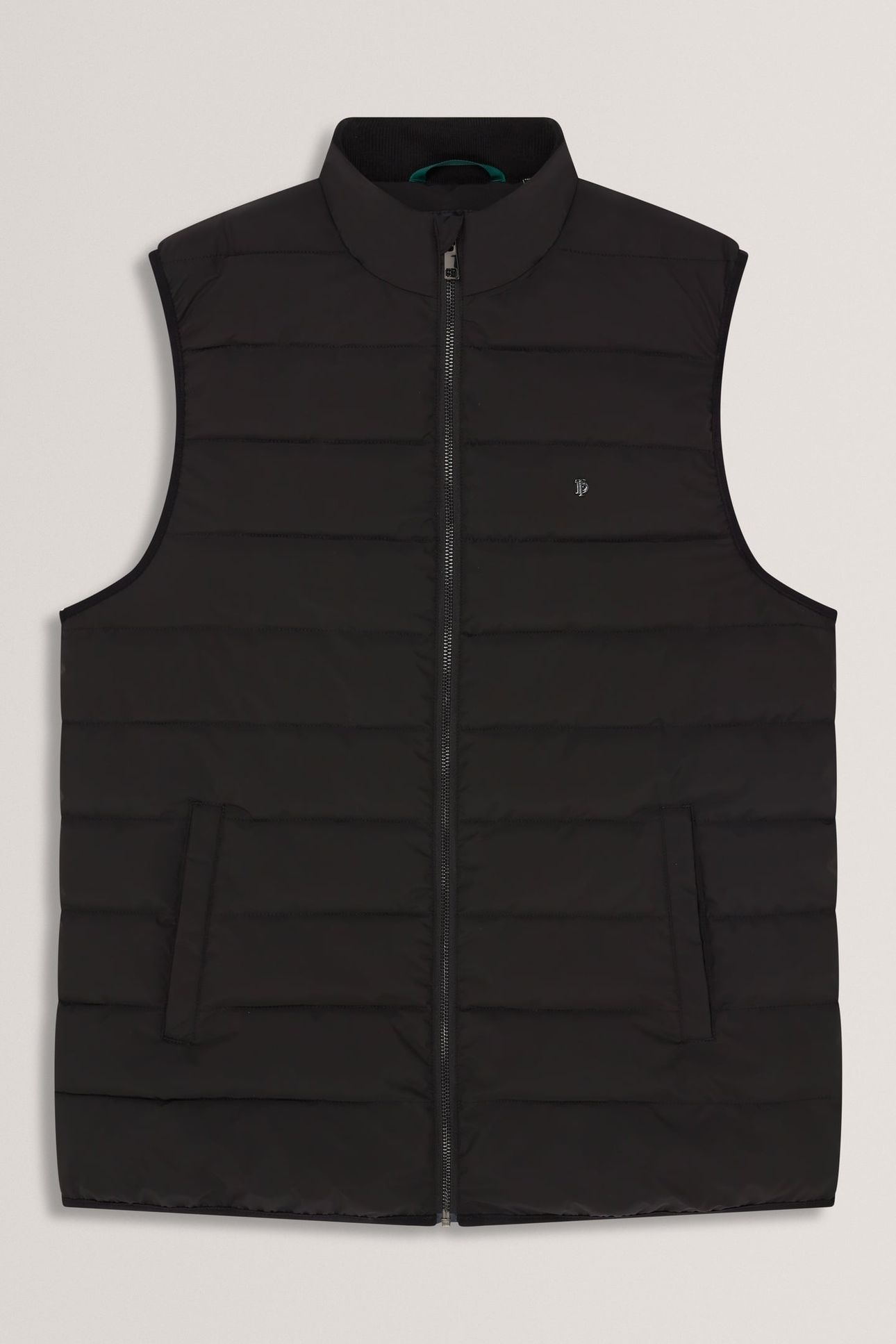 QUILTED LIGHTWEIGHT GILET BLACK 3
