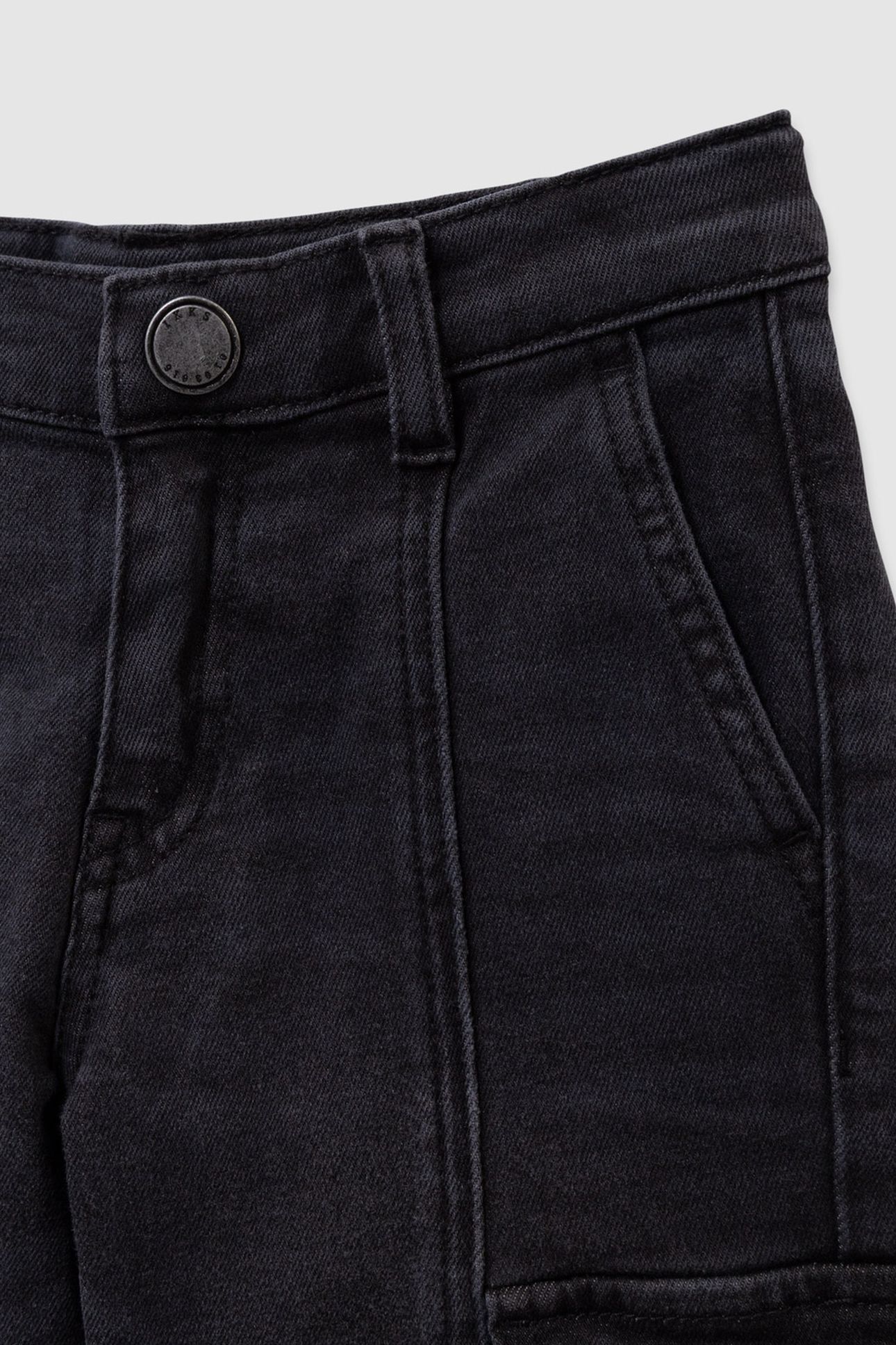 BOYS’ GREY CARGO-STYLE RELAXED JEANS 3