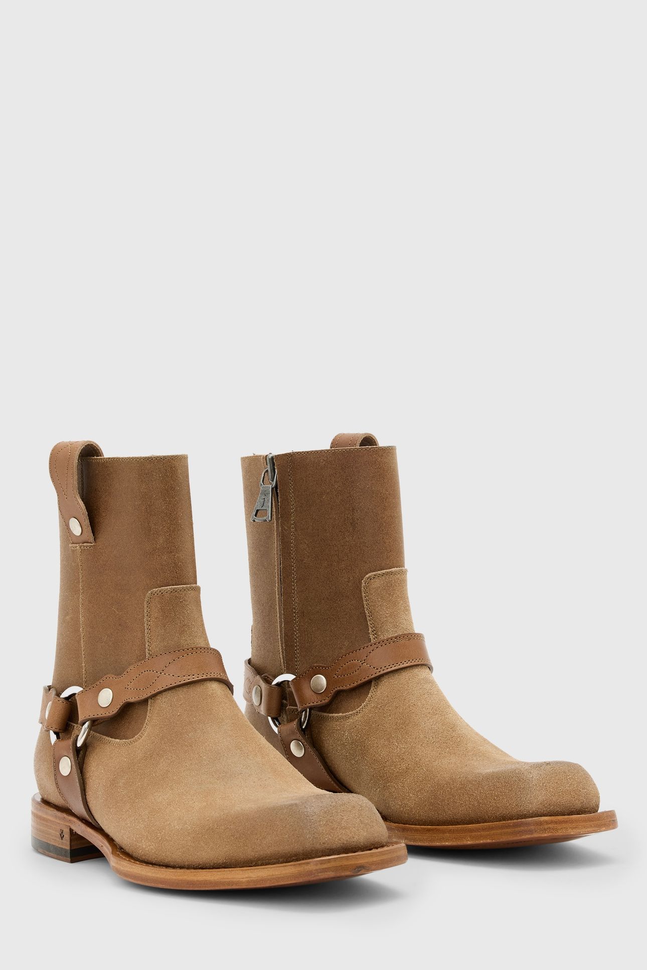 BROOME HARNESS BOOT WOOD BROWN 1