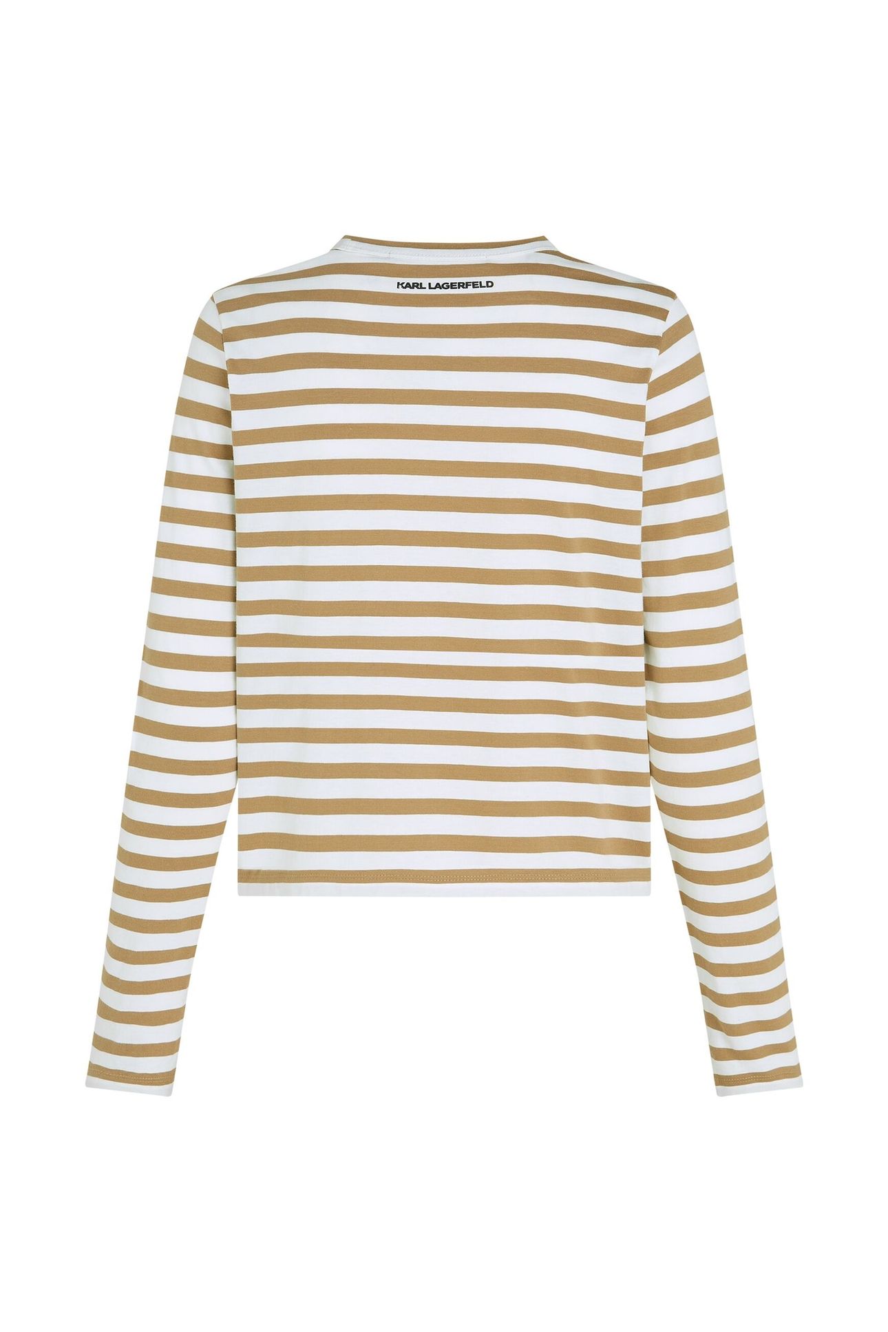IKON PRINT STRIPE LONGSLEEVE TOP CANNOLI CREAM-NOUGAT 5