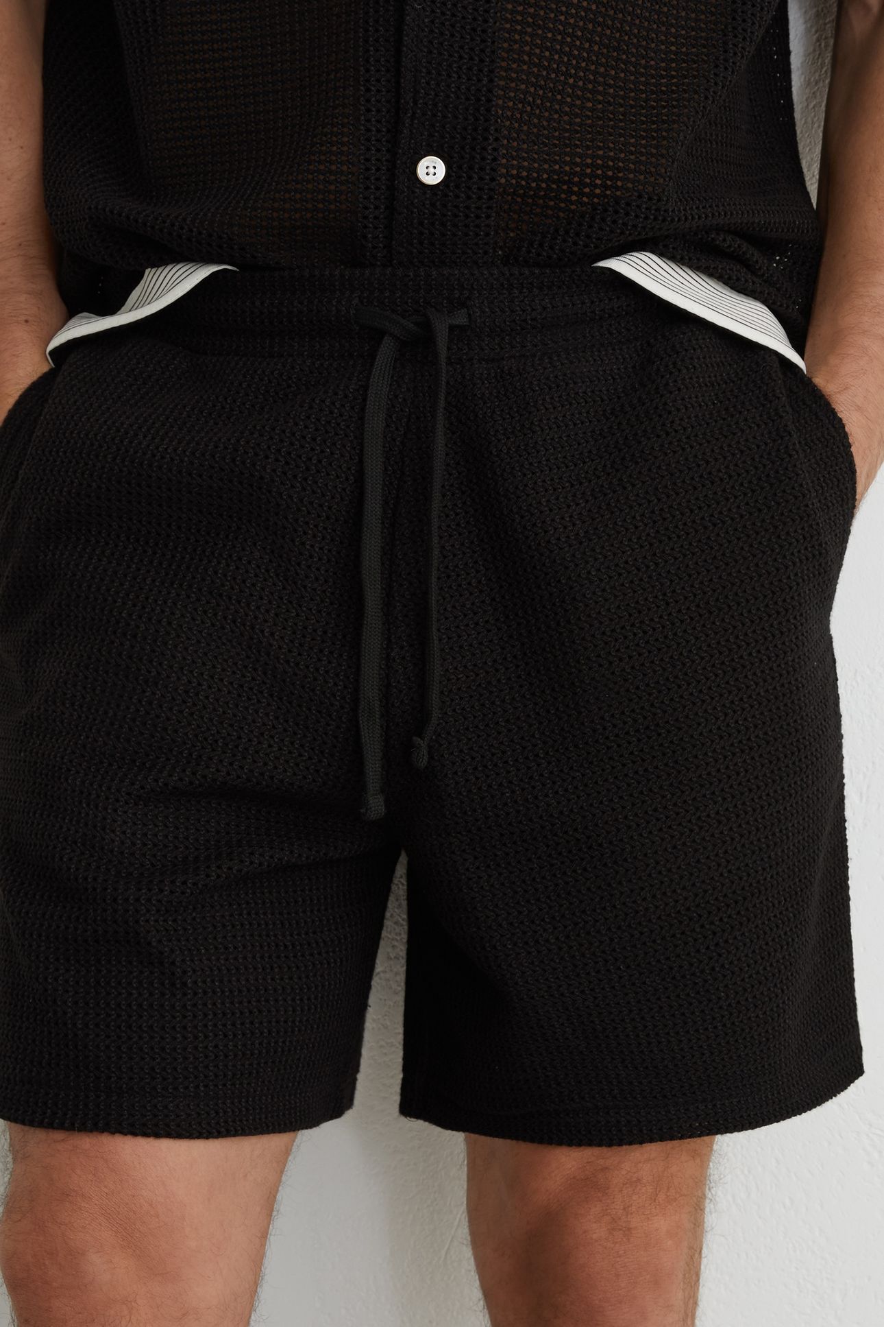 CROCHET SHORT BLACK 5