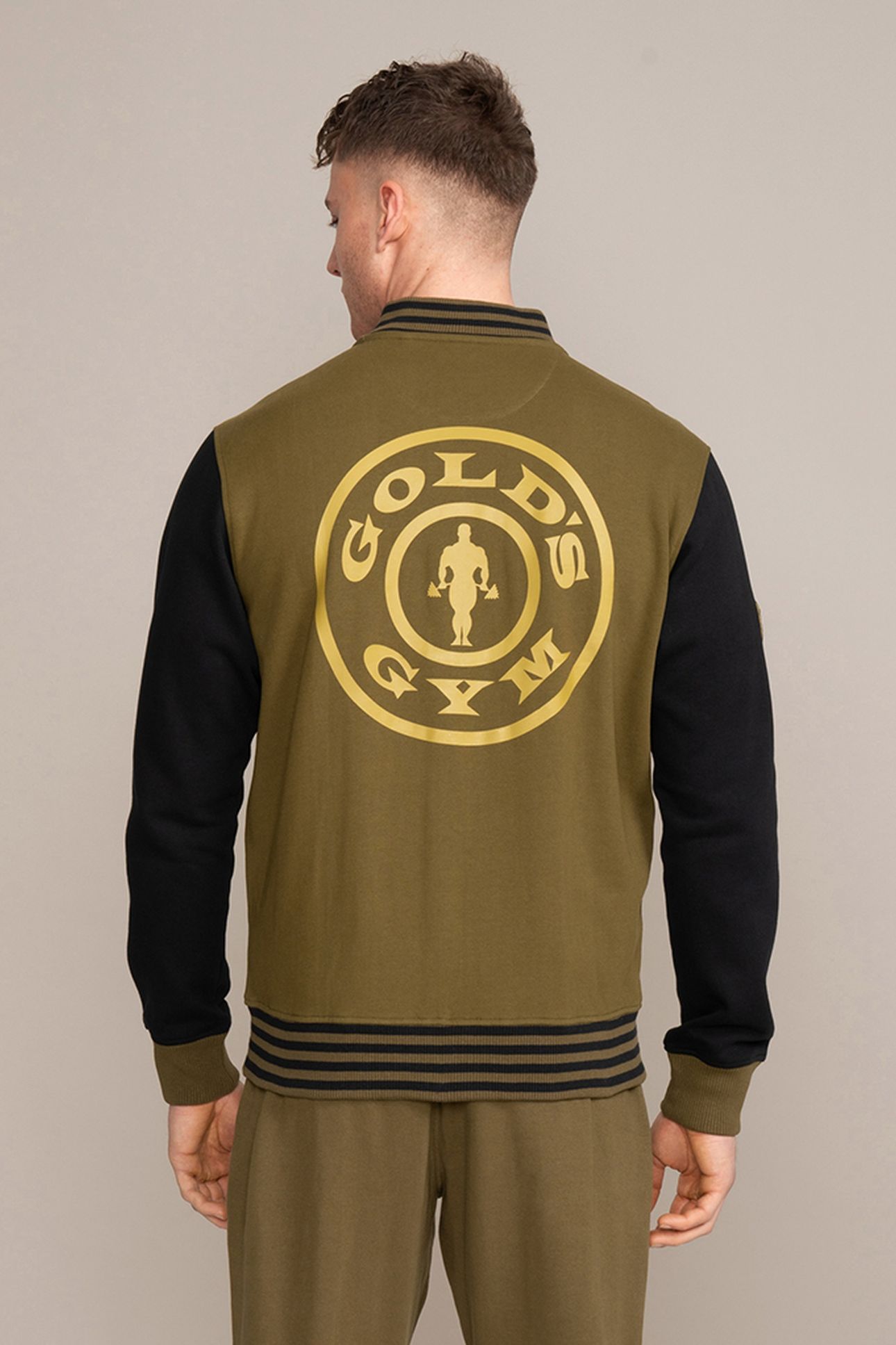 SWEAT JACKET OLIVE 3