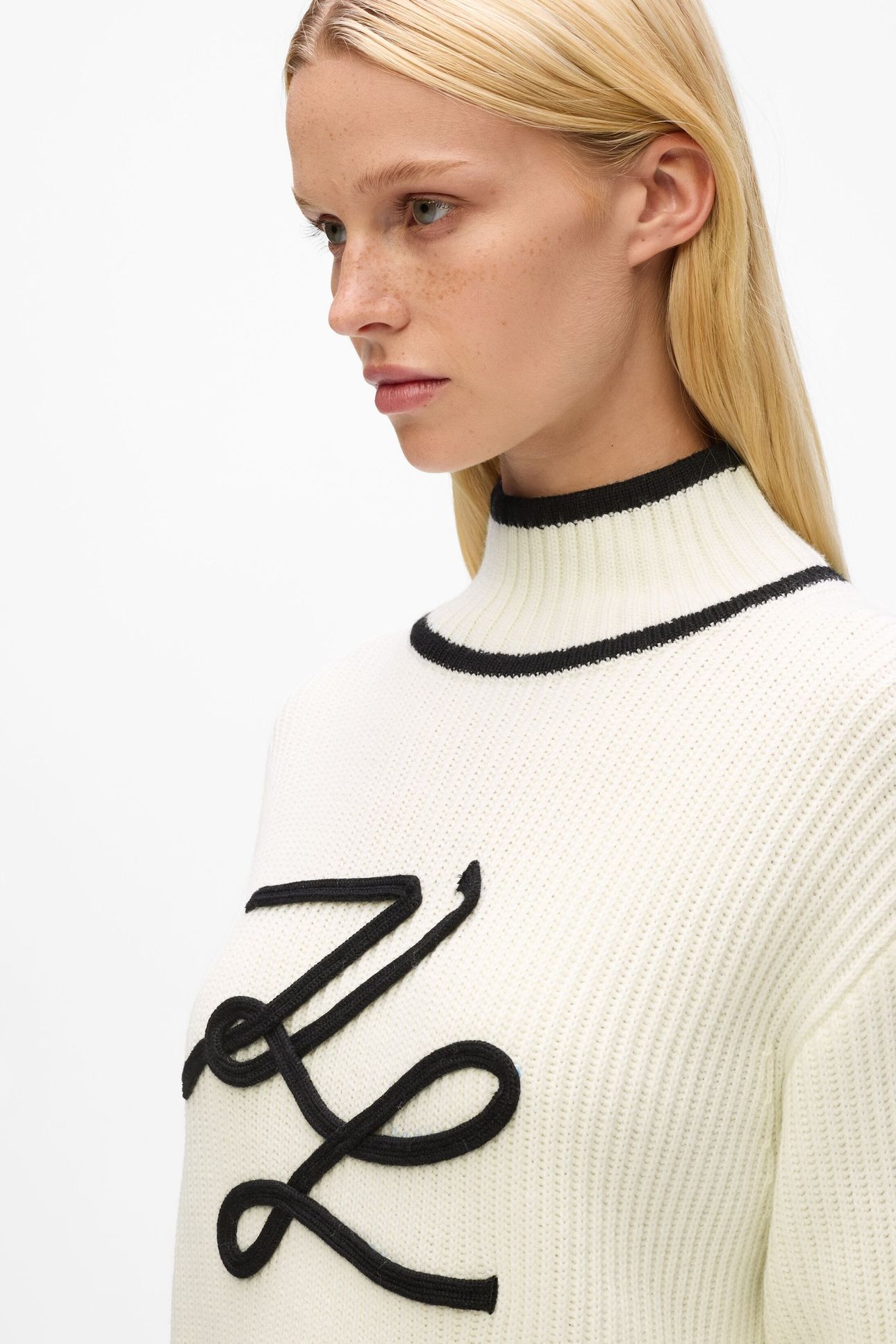 SOUTACHE AUTOGRAPH KNIT WHITE 6