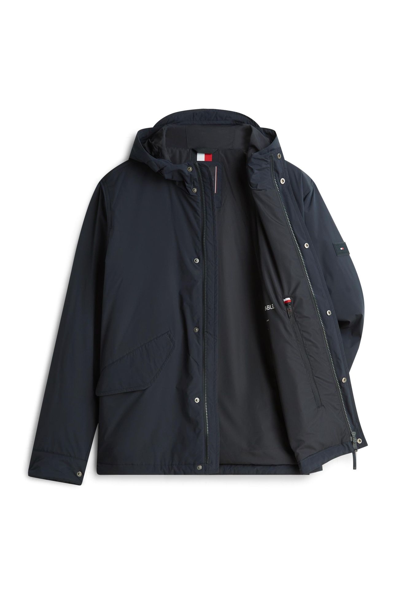 LW PACKABLE HOODED JACKET DESERT SKY 2