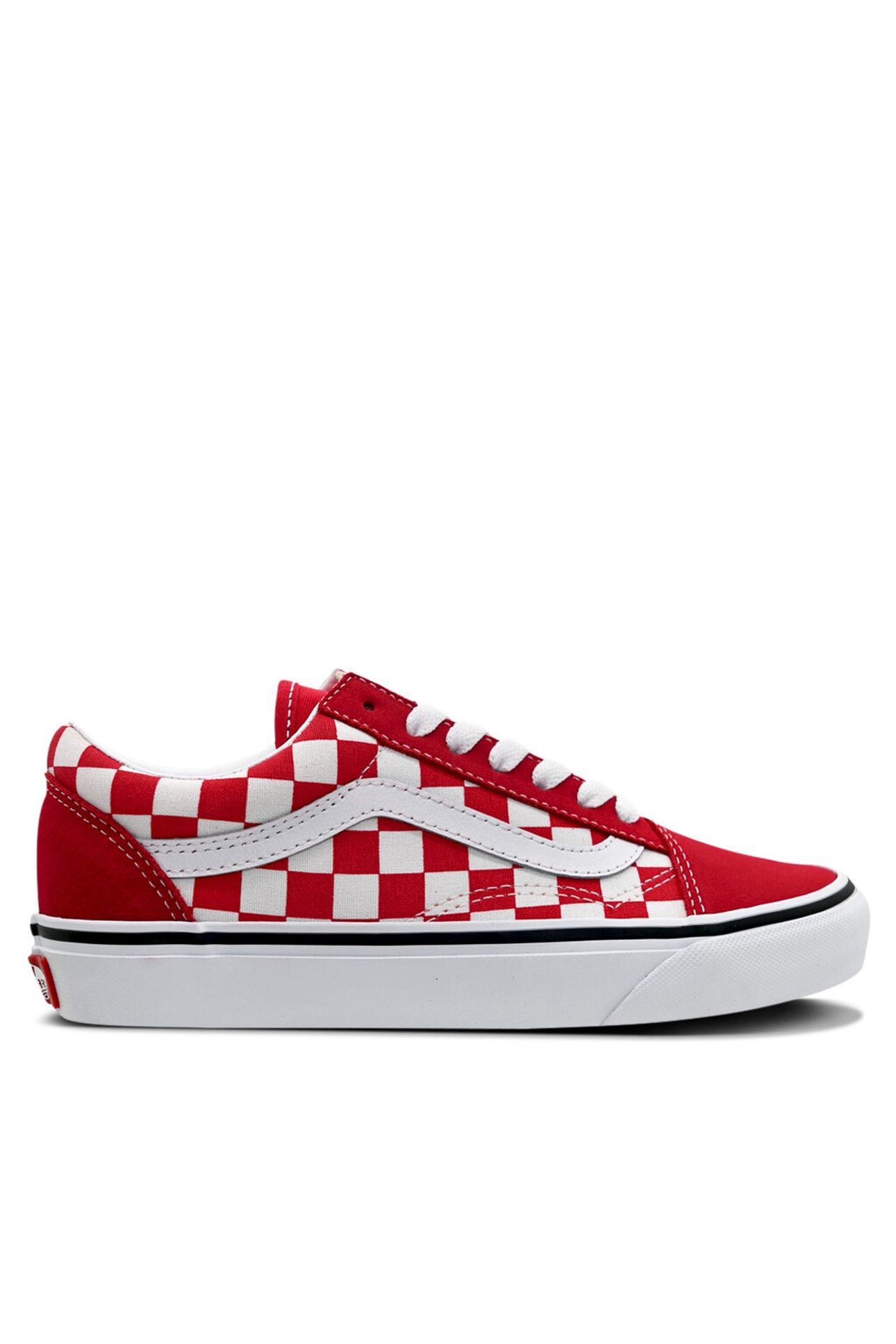 JUNIOR OLD SKOOL COLOR THEORY CHECKERBOARD RACING RED 1