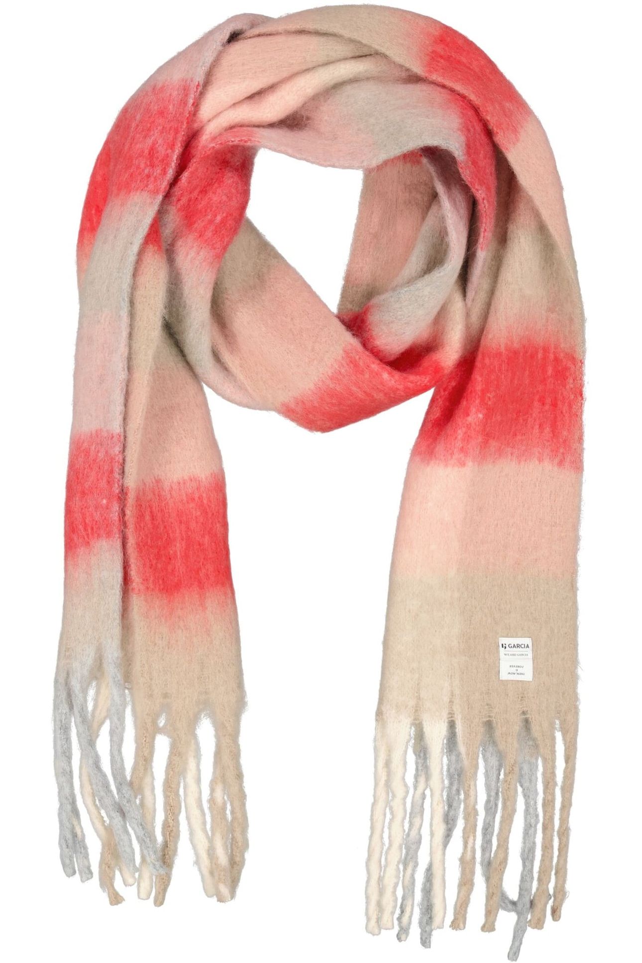 LADIES SCARF TRUE RED 3