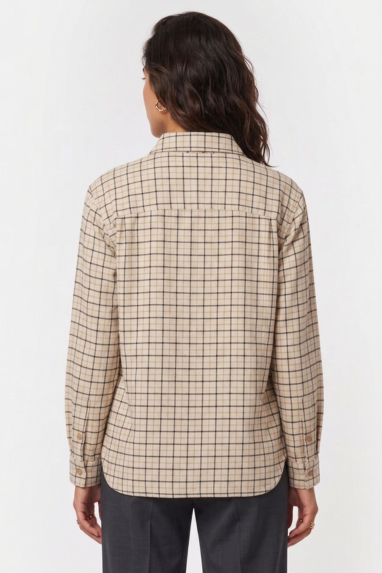 UNISEX OVERSHIRT ECRU 2