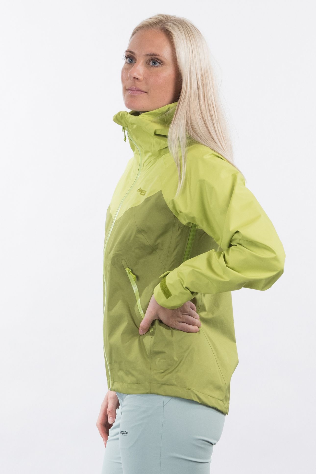 LETTO V2 3L W JACKET LIGHT OLIVE GREEN/OLIVE GREEN 5