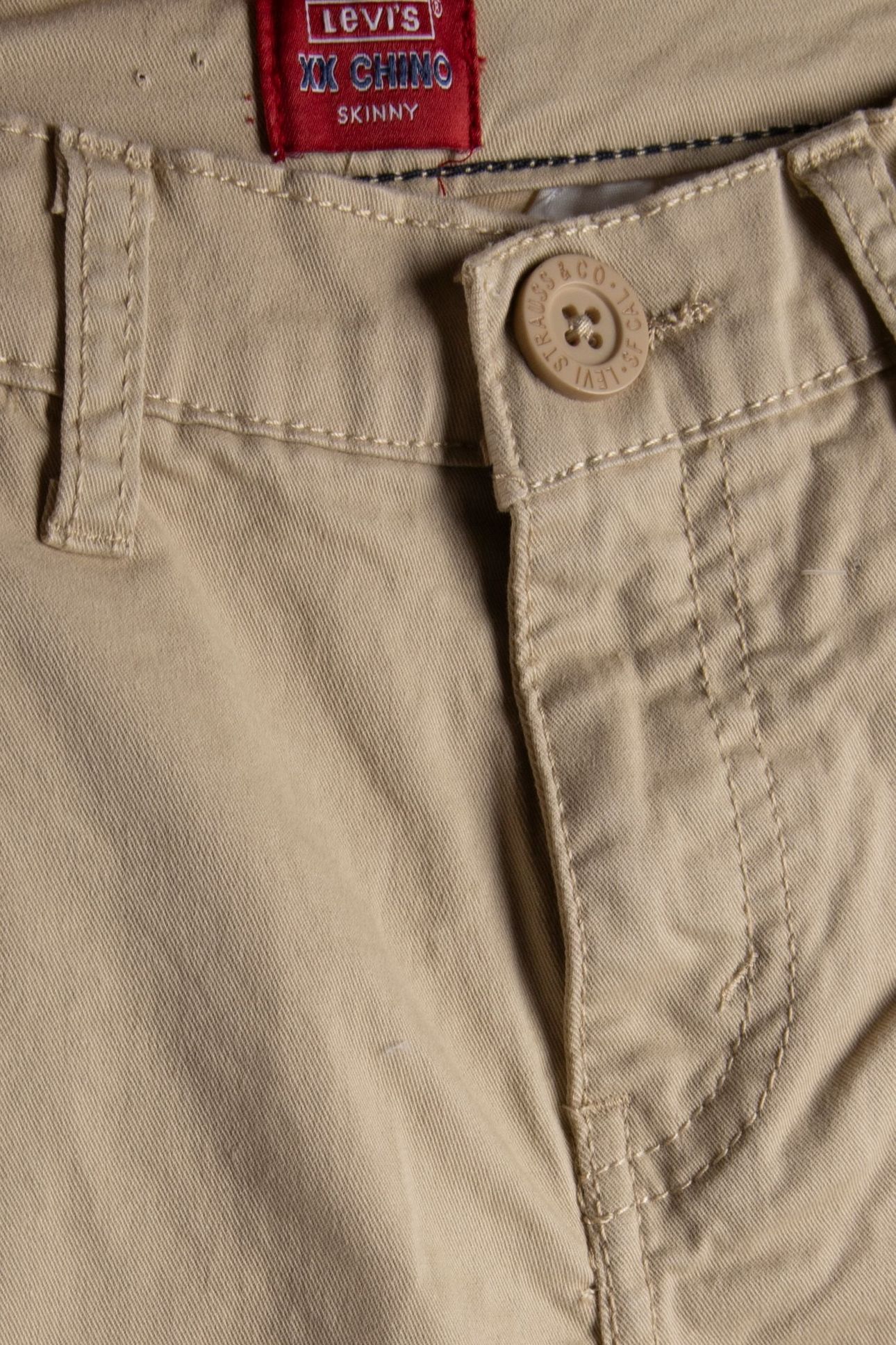 BOYS XX SKINNY CHINO PALE KHAKI 4
