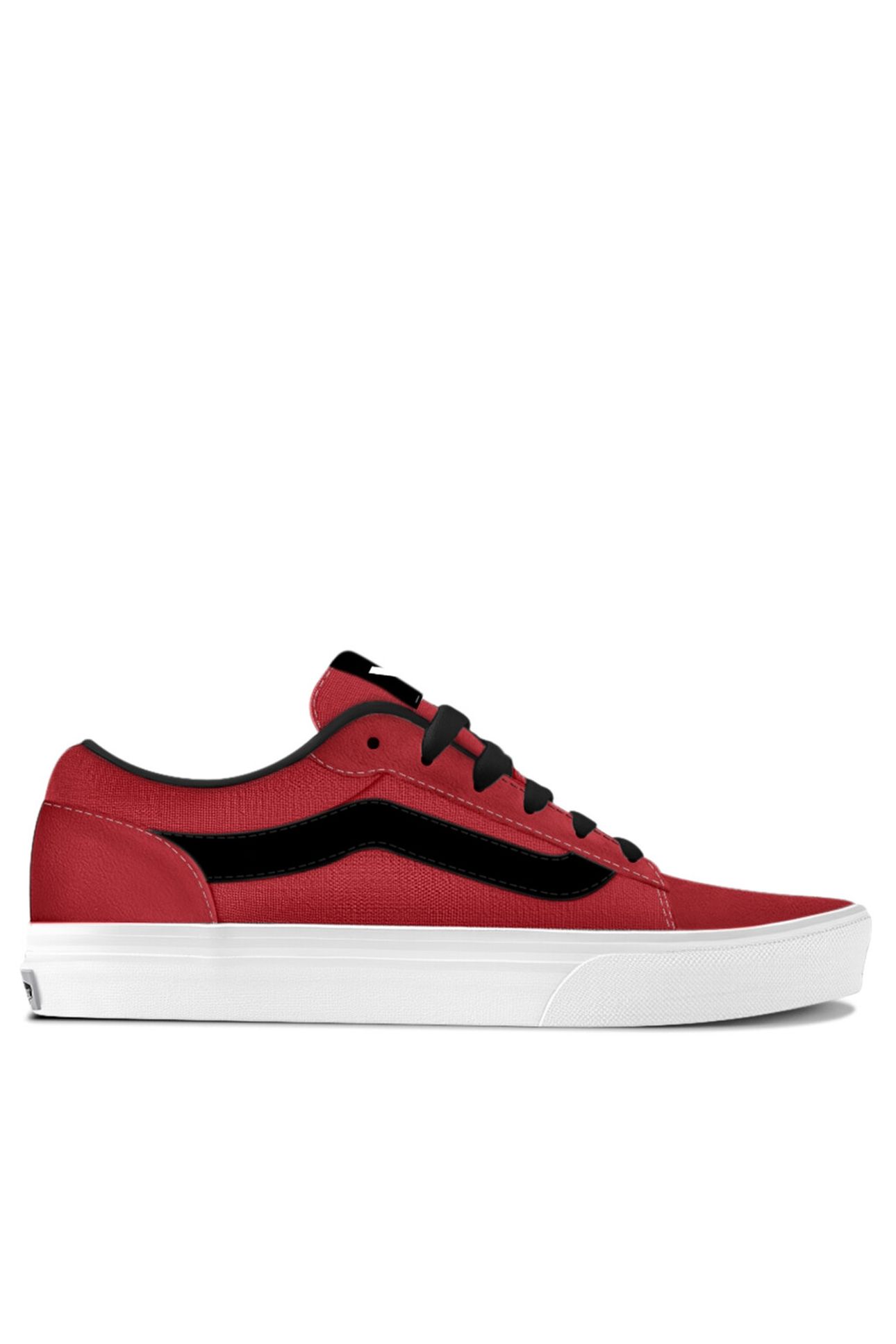 VERO LS SUEDE/CANVAS RED/BLACK 1