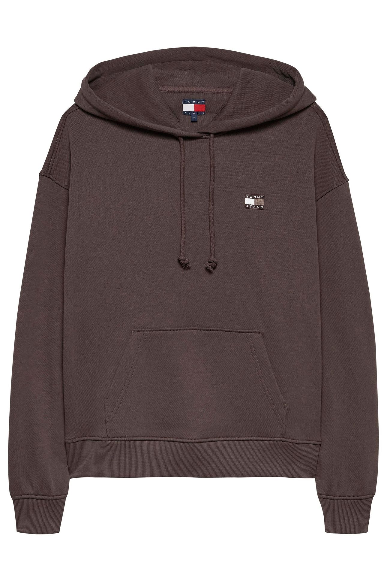 TJW BXY BADGE HOODIE BLACK WALNUT 1