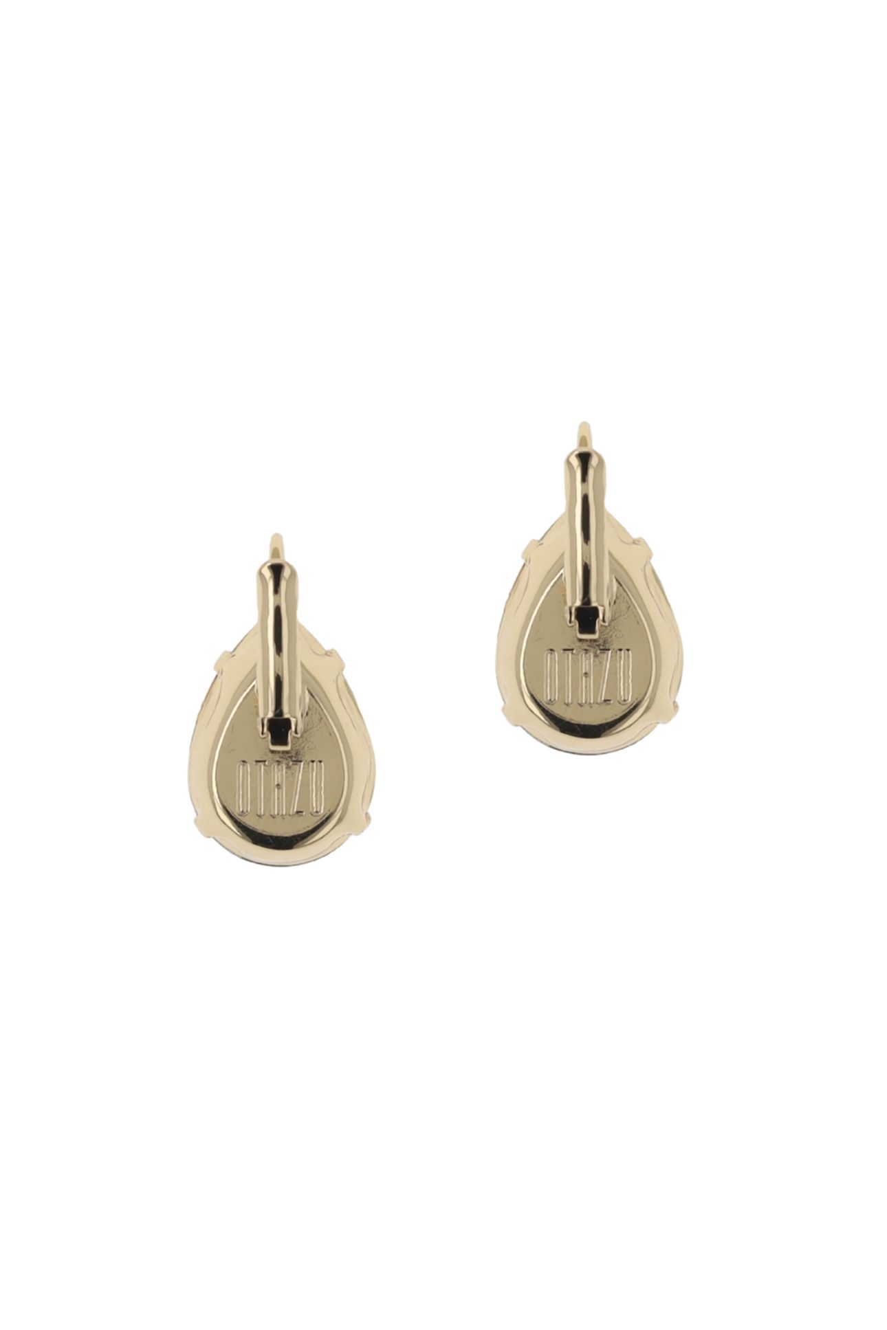 GOLDEN DROP CRYSTAL EARRINGS GOL, CRYSTAL 2