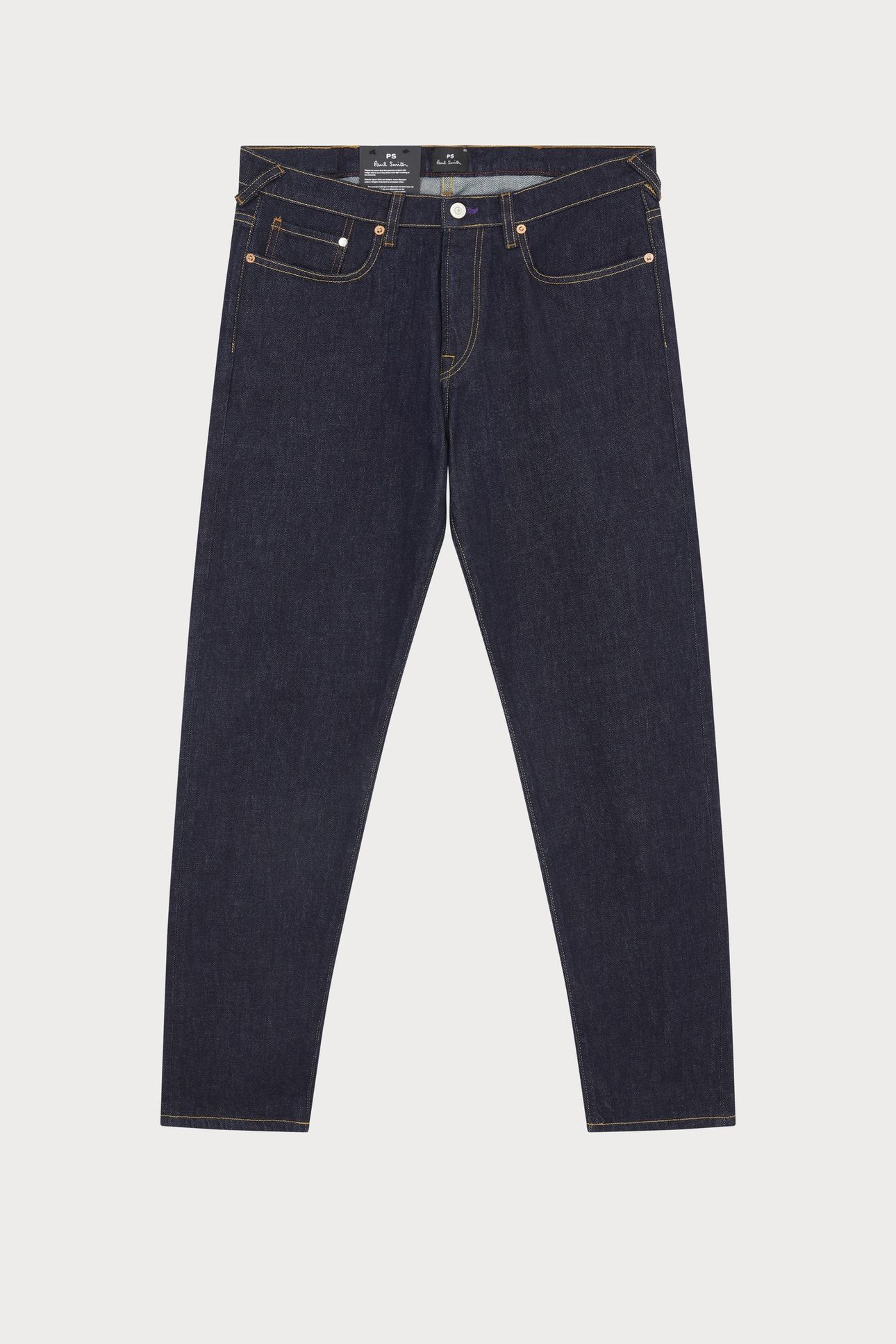 MENS TAPERED FIT JEAN RINSE WASH 1