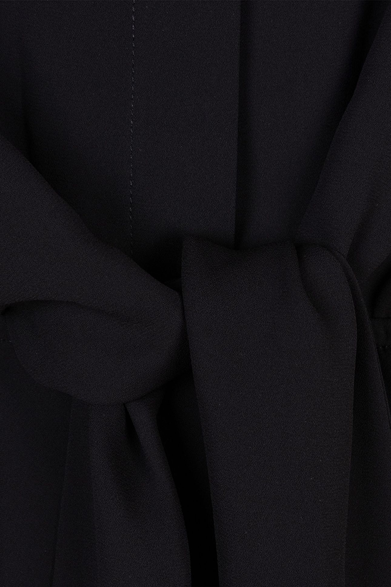 DRESS LONG KNOT S/SLVE BLACK 7