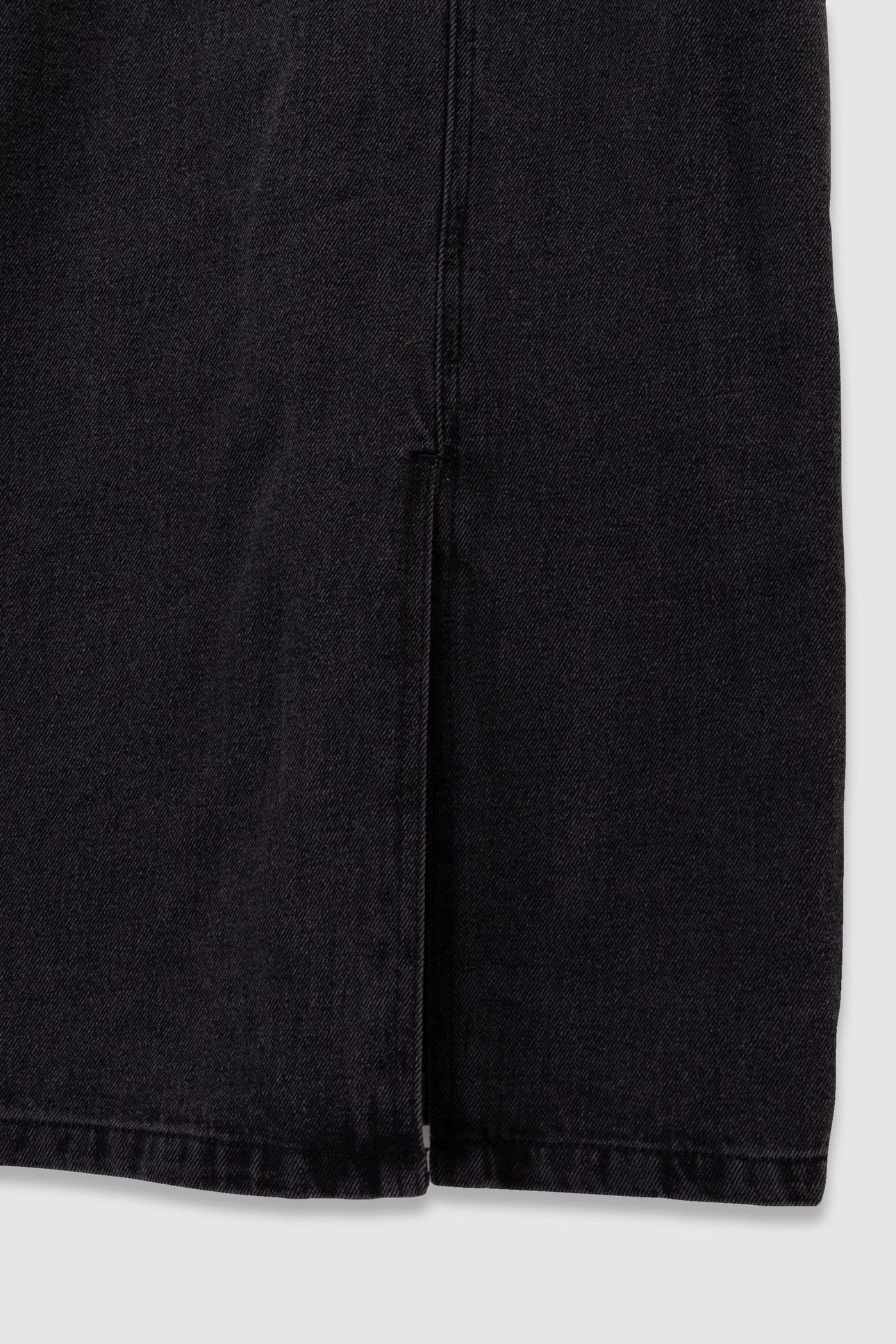 GIRLS’ GREY DENIM SPLIT MIDI DUNGAREE DRESS 6