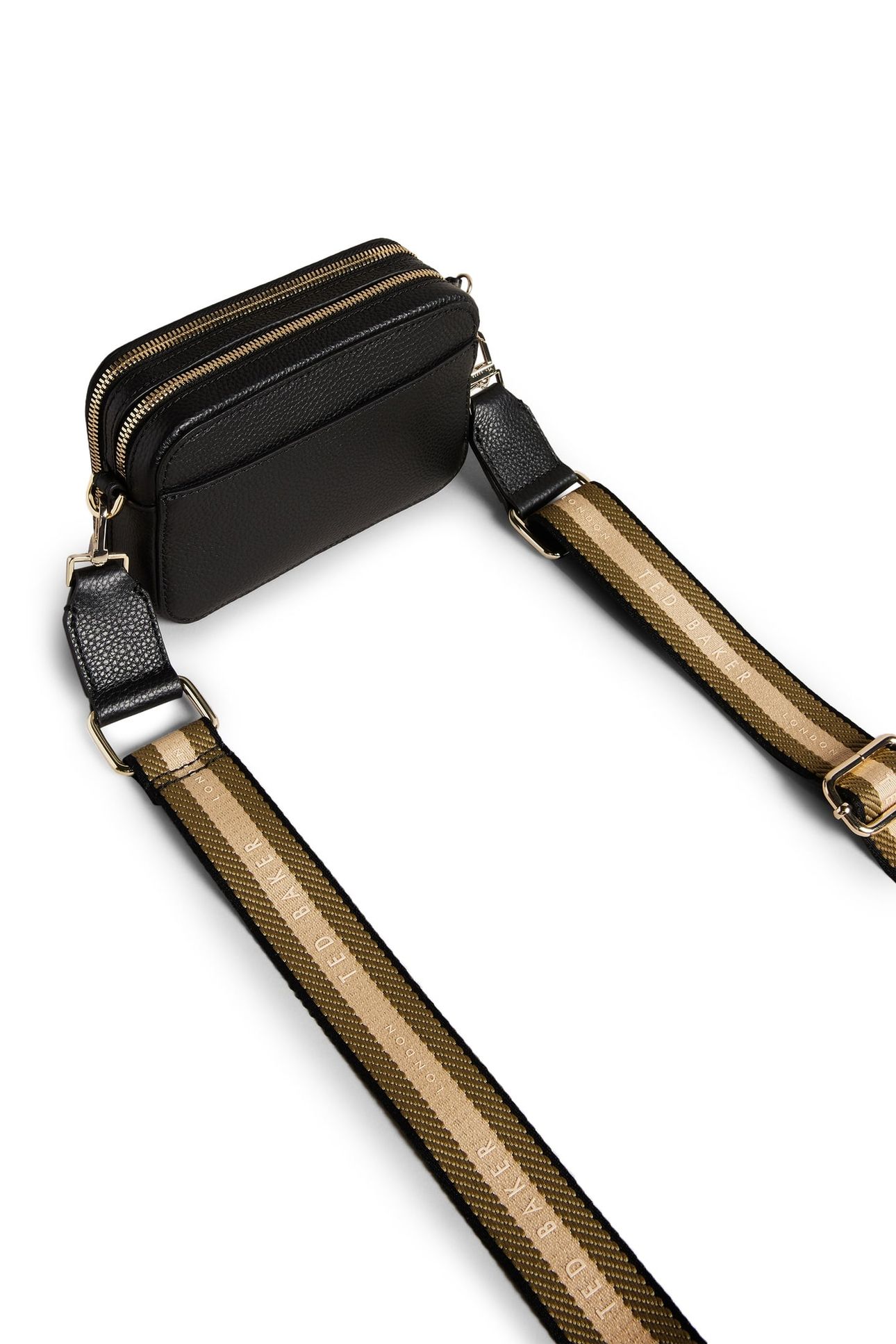 MINI WEBBING CROSSBODY BAG BLACK 3