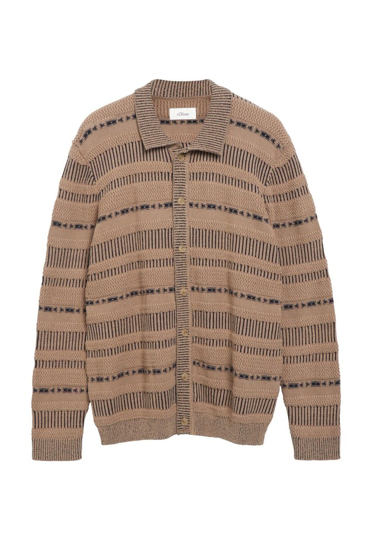 S.OLIVER PULLOVERS BROWN 4