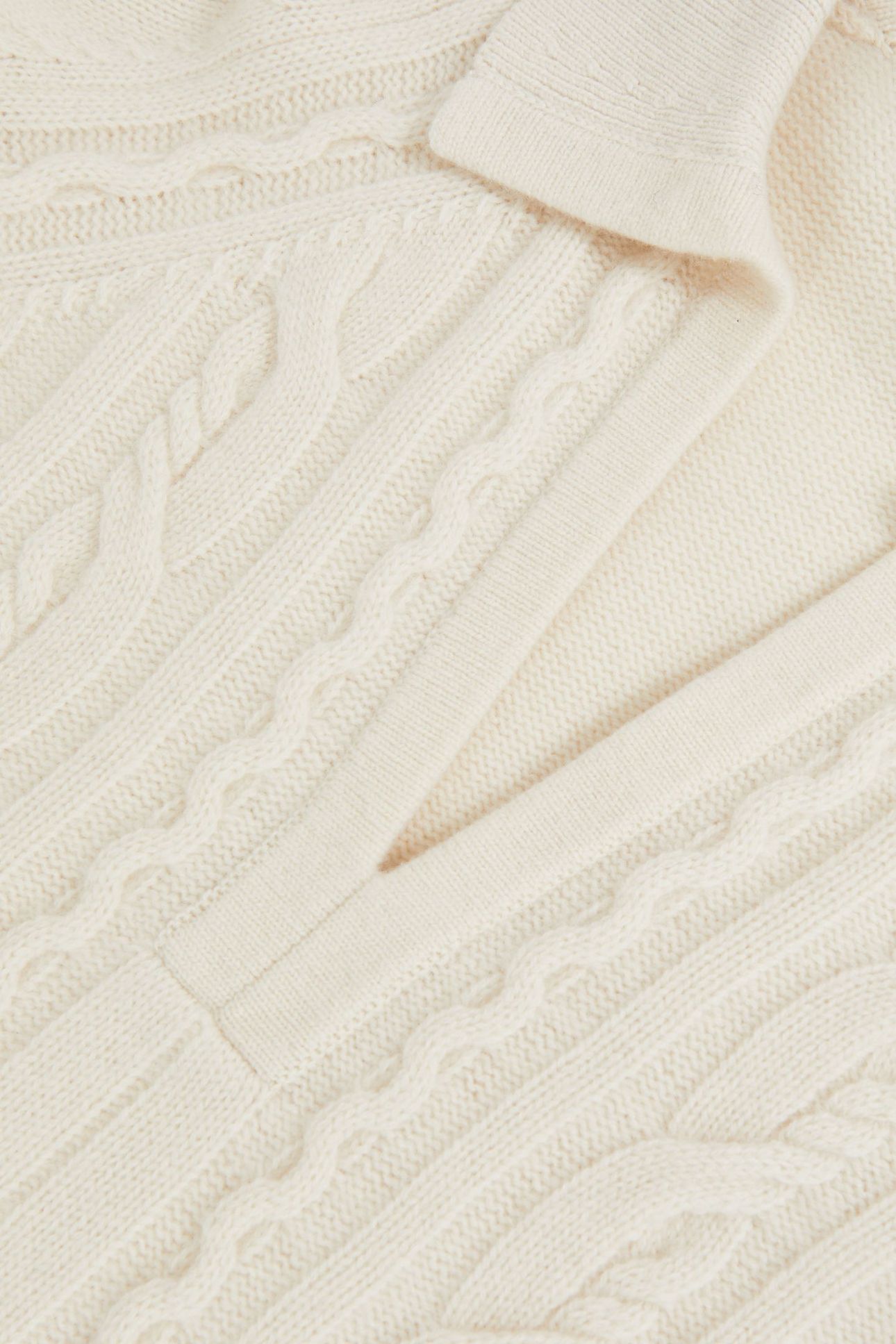 CABLE STITCH JUMPER IVORY 6