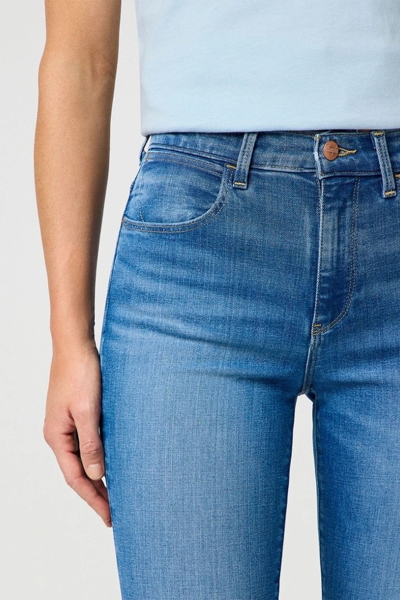 SLIM WHISPERING WAVES JEANS DENIM BLUE 3