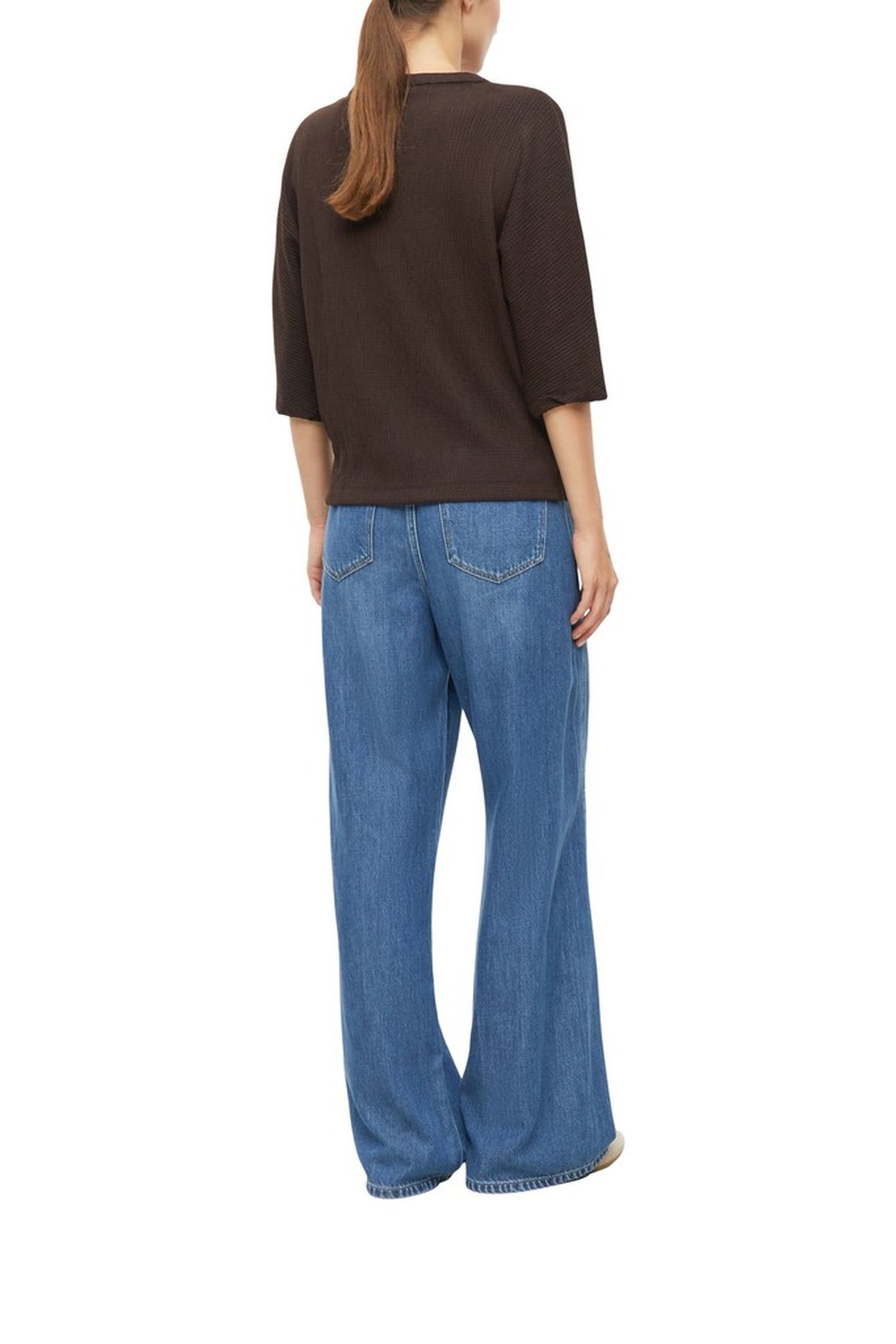 S.OLIVER T-SHIRTS BROWN 3